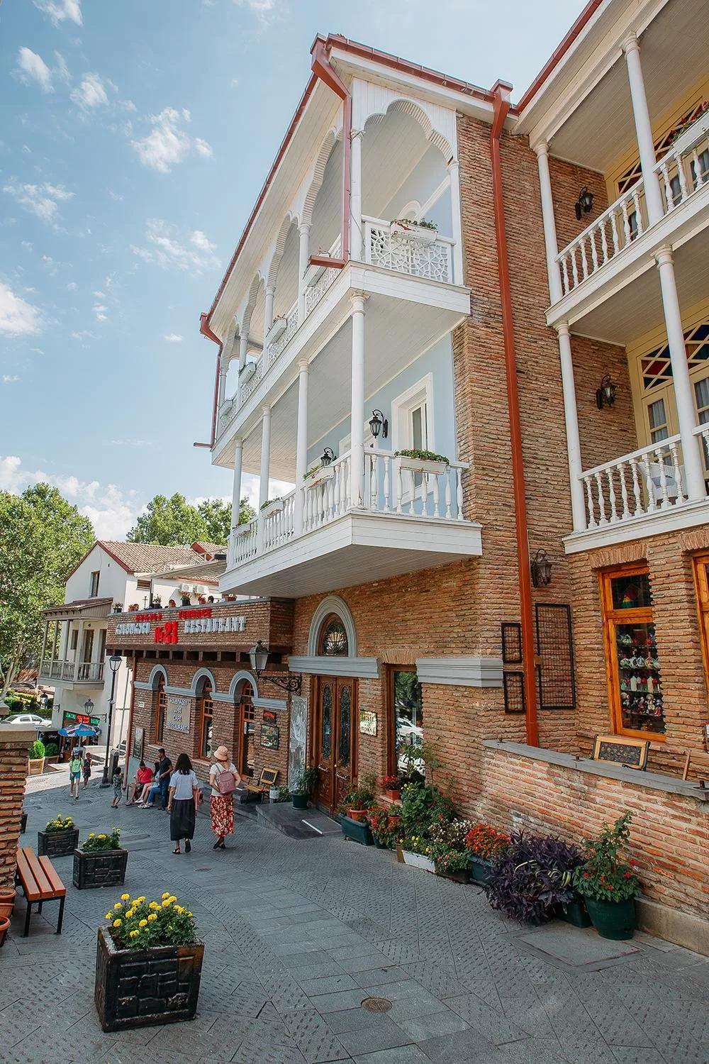 Property building in Hotel Aivani Old Tbilisi