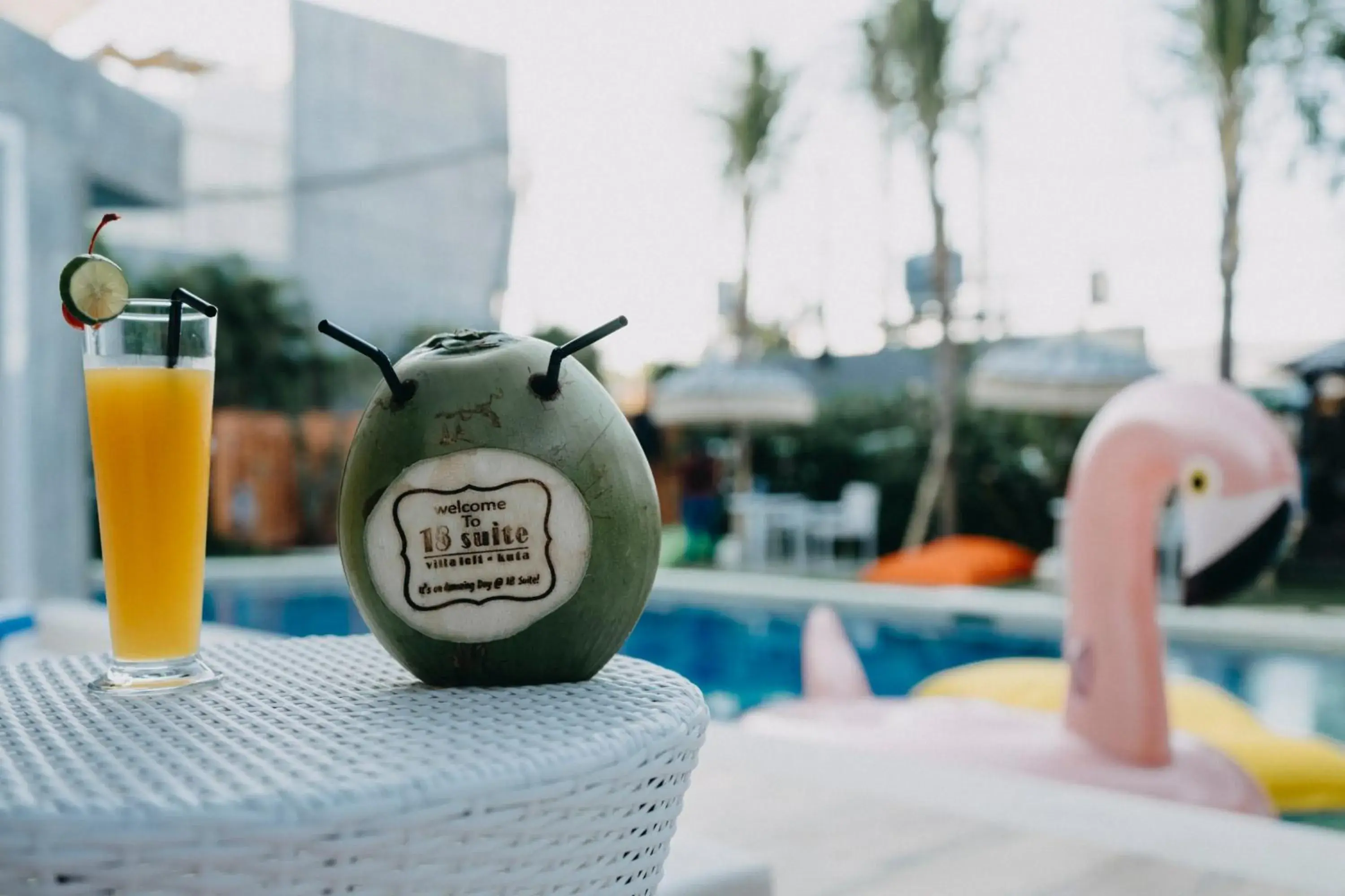 Swimming Pool in 18 Suite Villa Loft at Kuta