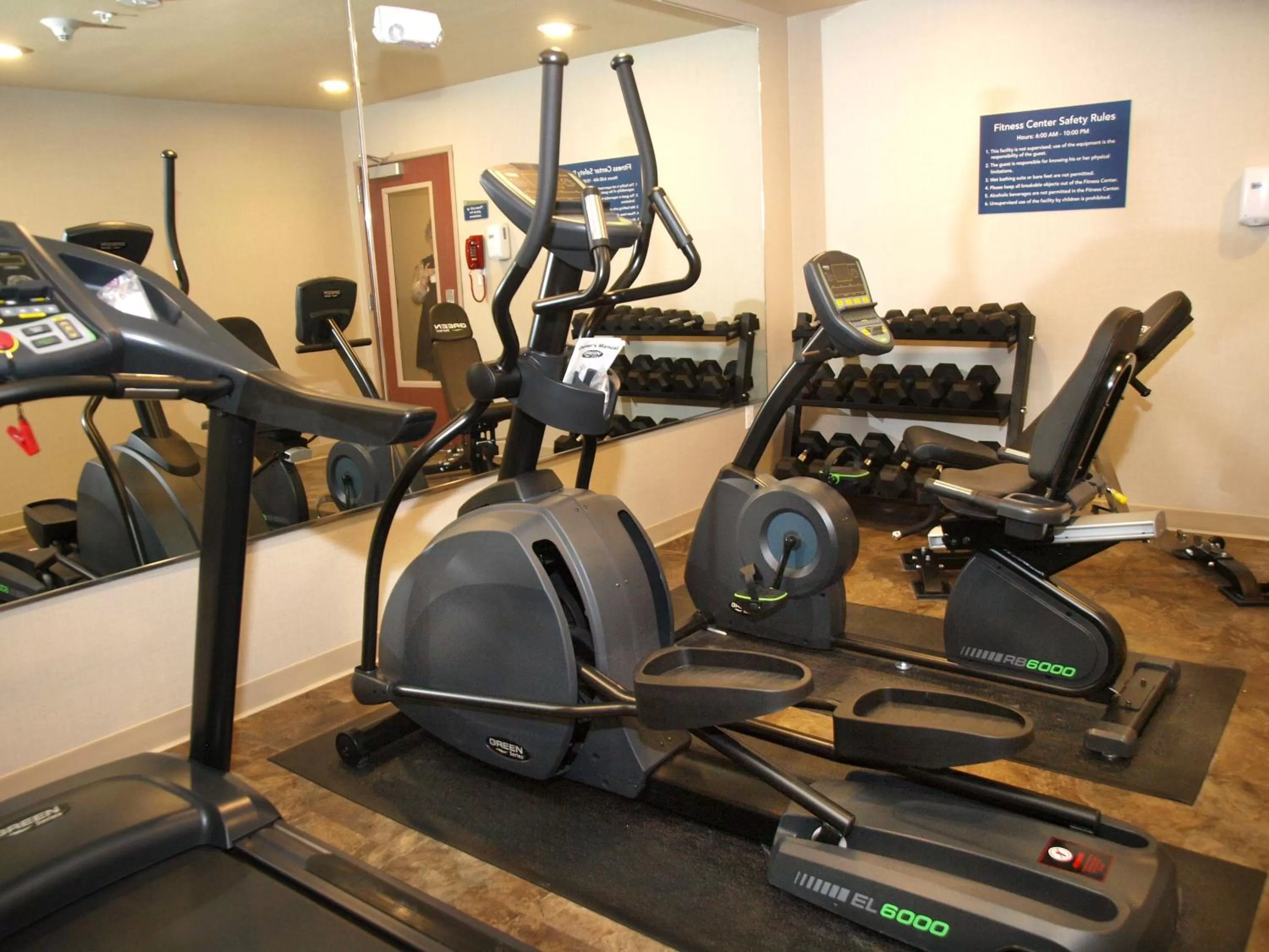 Fitness centre/facilities, Fitness Center/Facilities in Cobblestone Inn & Suites - Vinton, LA