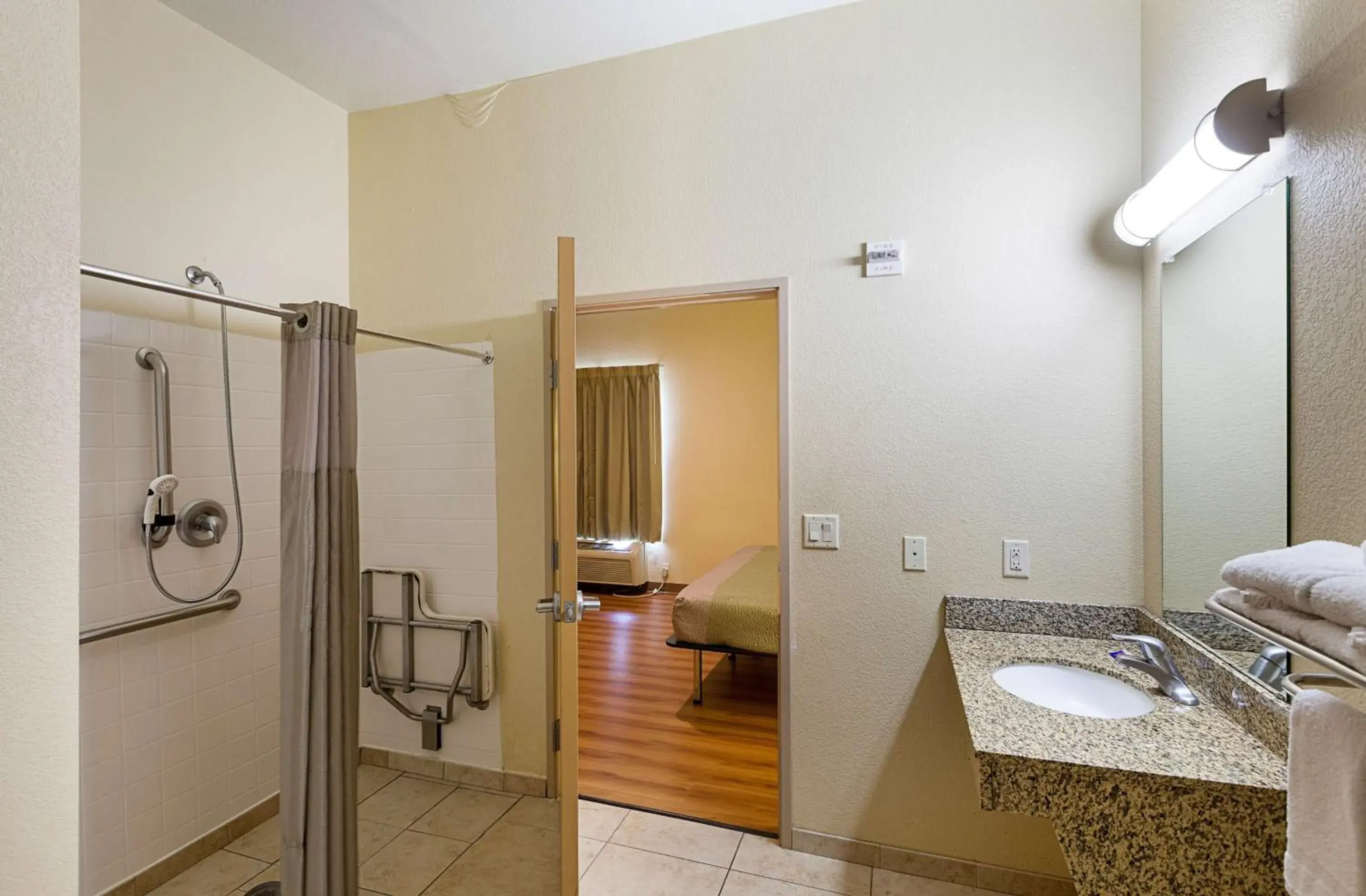 Shower, Bathroom in Motel 6-Fort Worth, TX