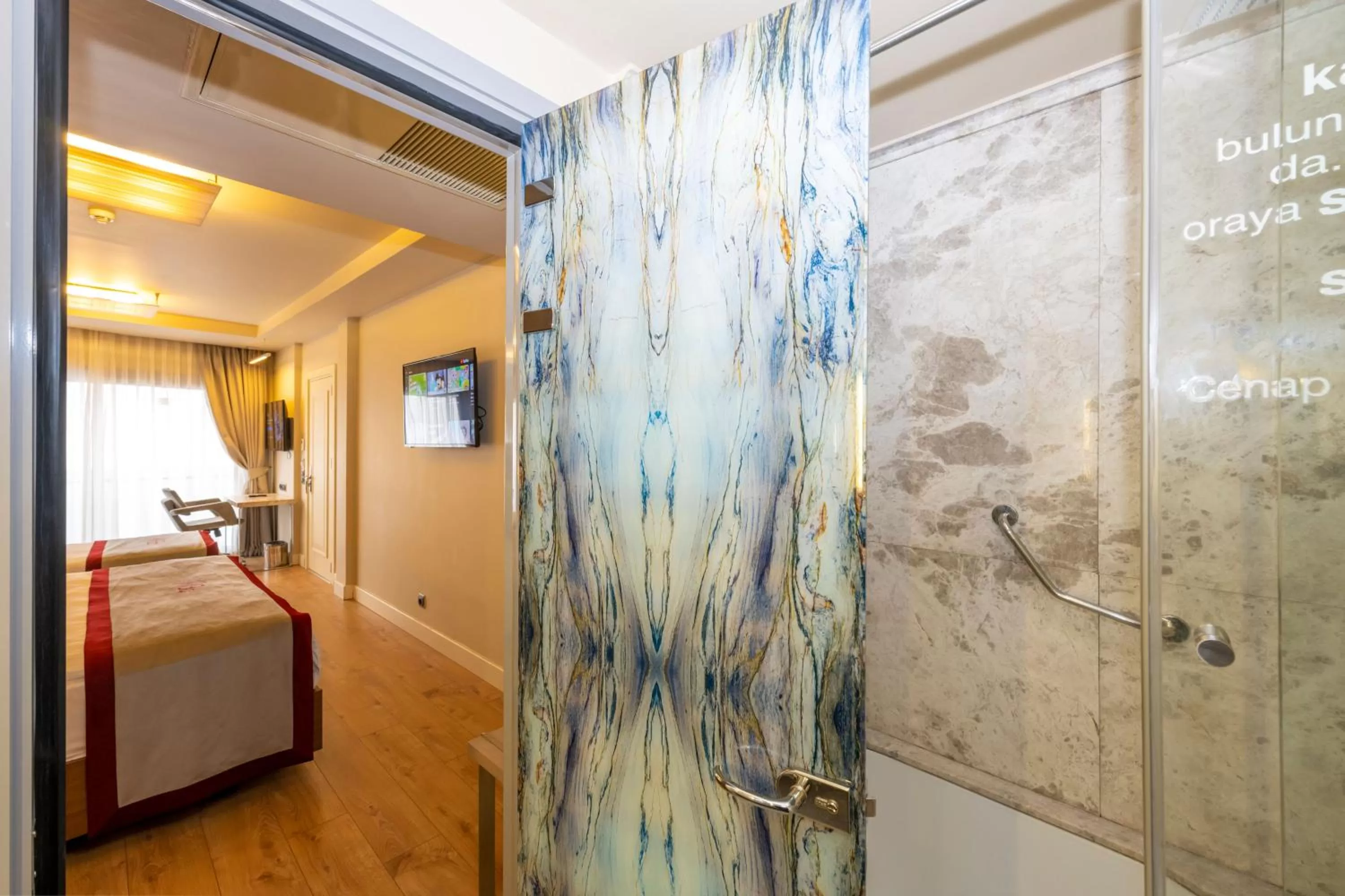 Bathroom in Ramada By Wyndham Istanbul Pera Taksim