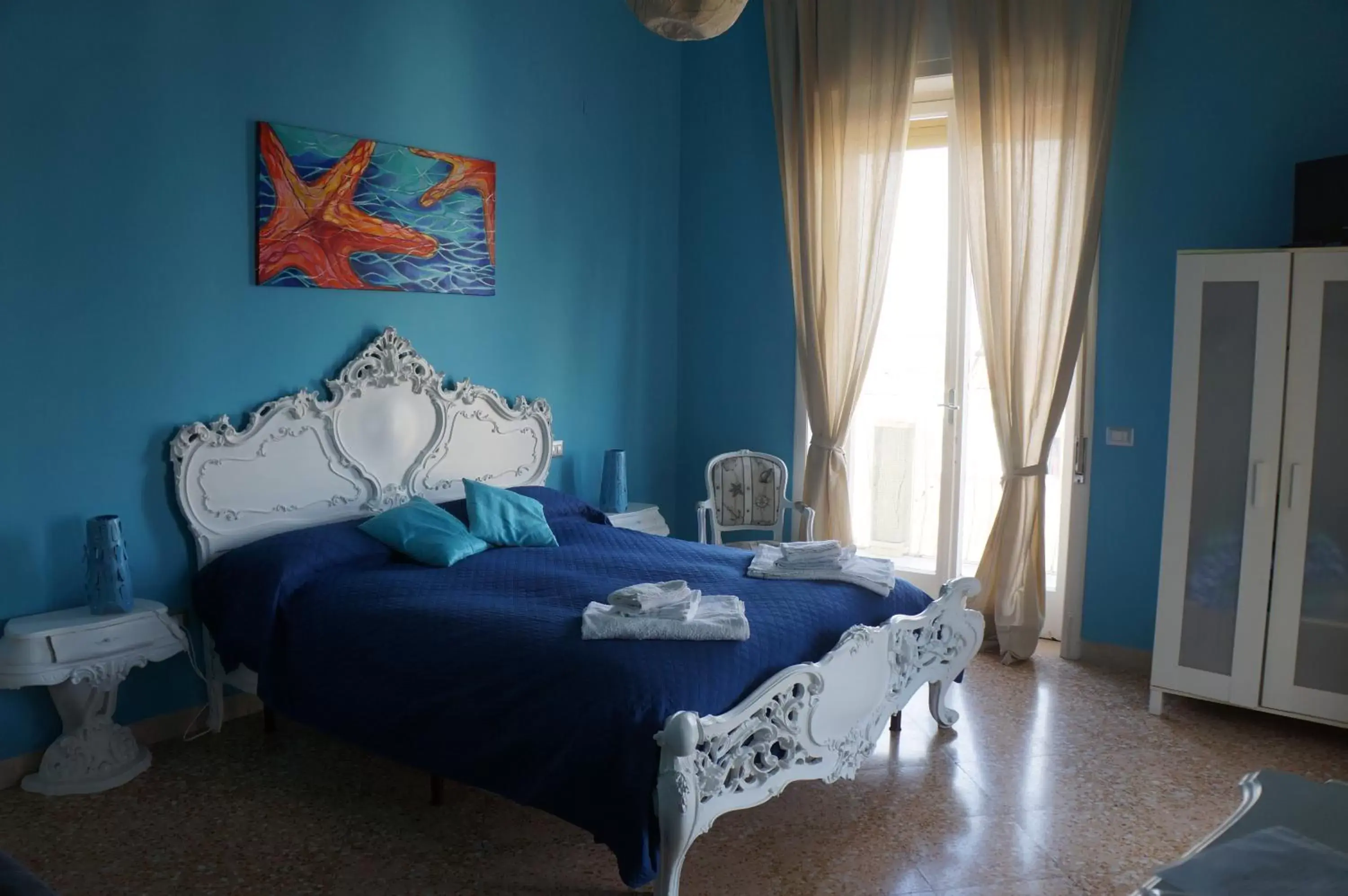 Bed in B&B occhi di mare