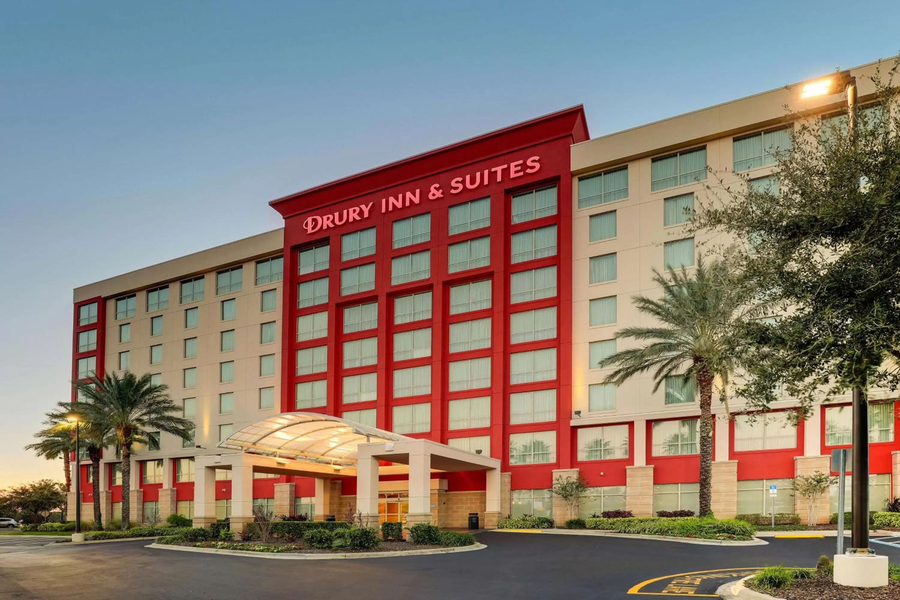 Property building in Drury Inn & Suites Orlando near Universal Orlando Resort