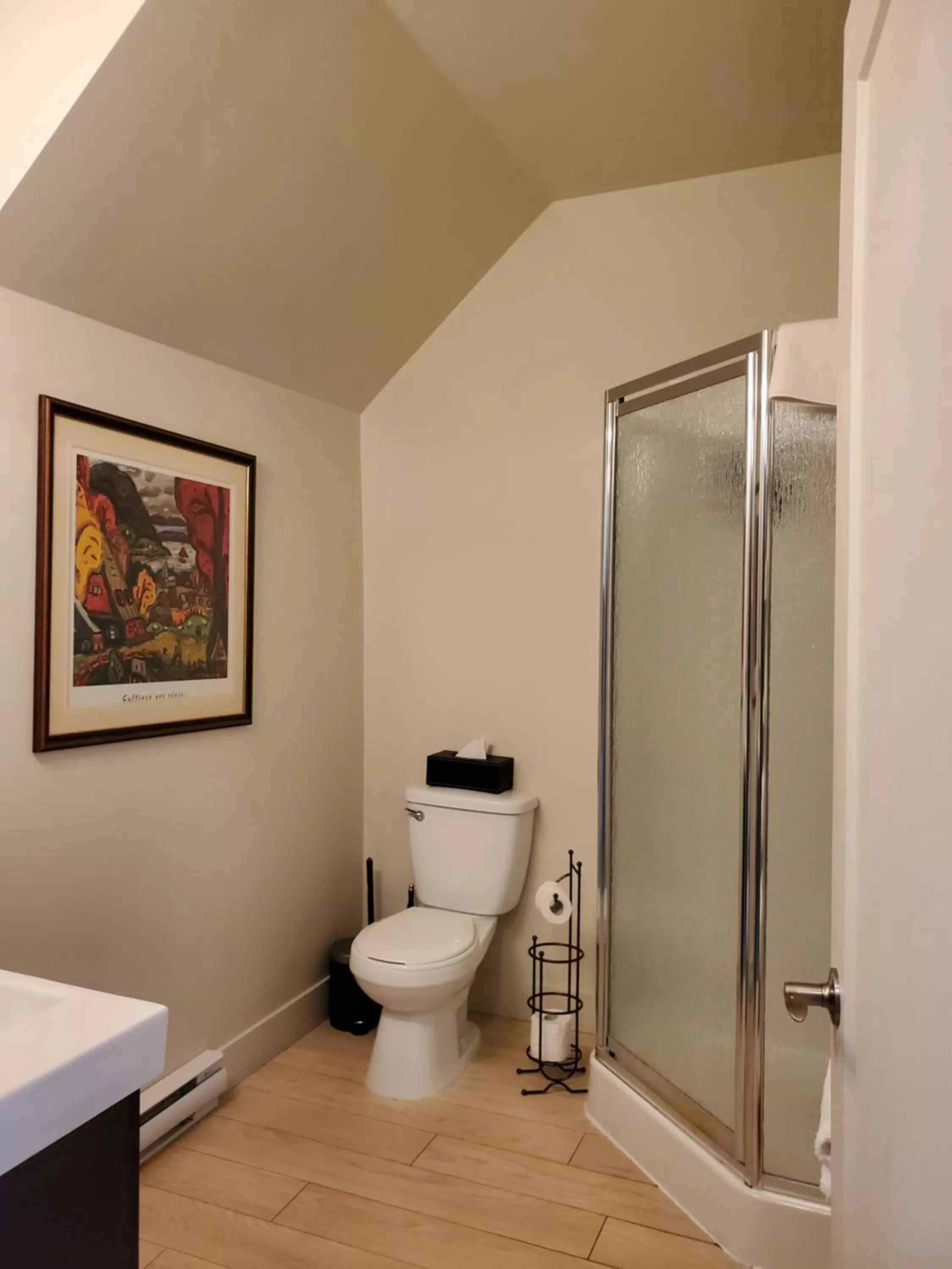 Bathroom in Orange Bistro