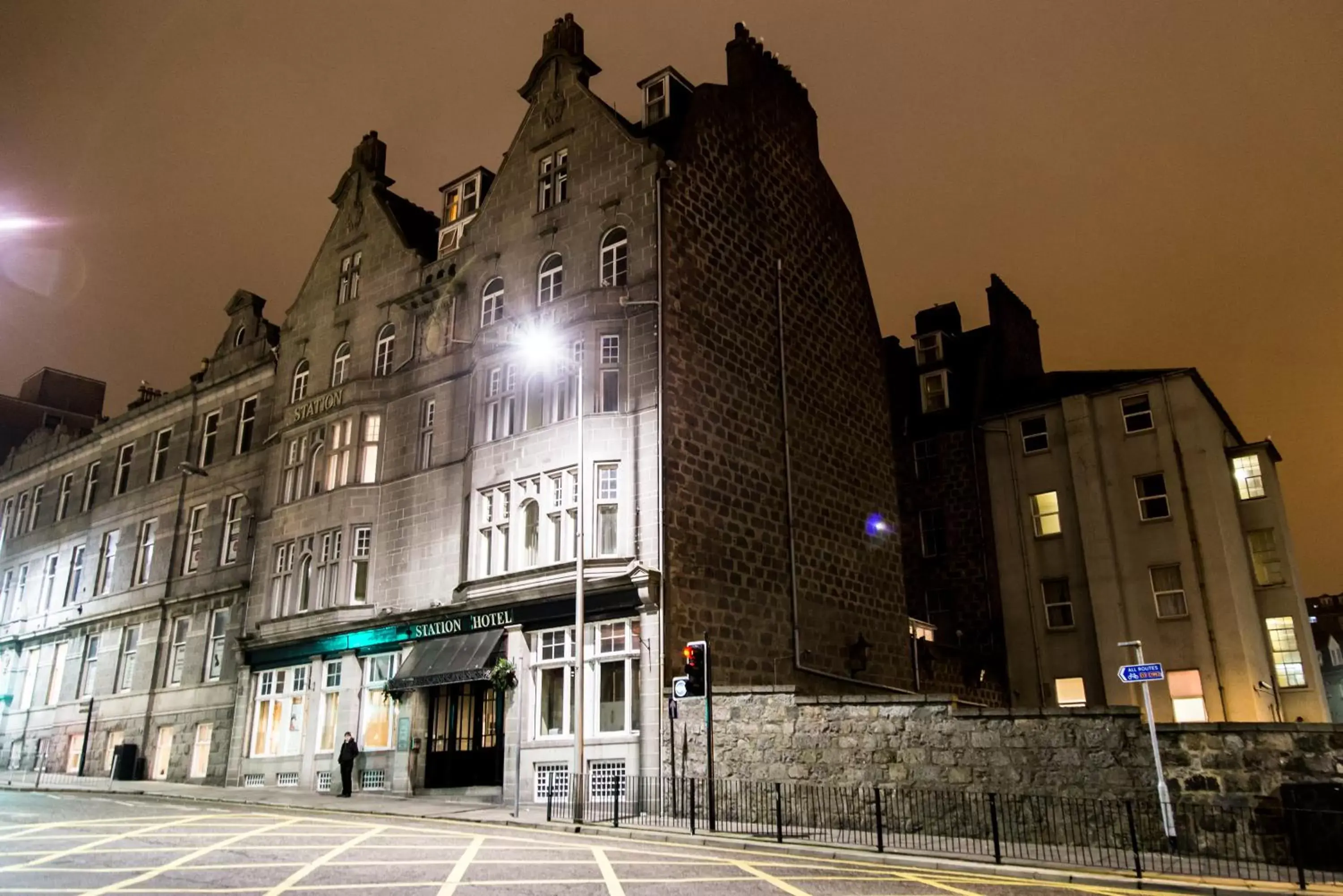 Facade/entrance, Property Building in The Station Hotel