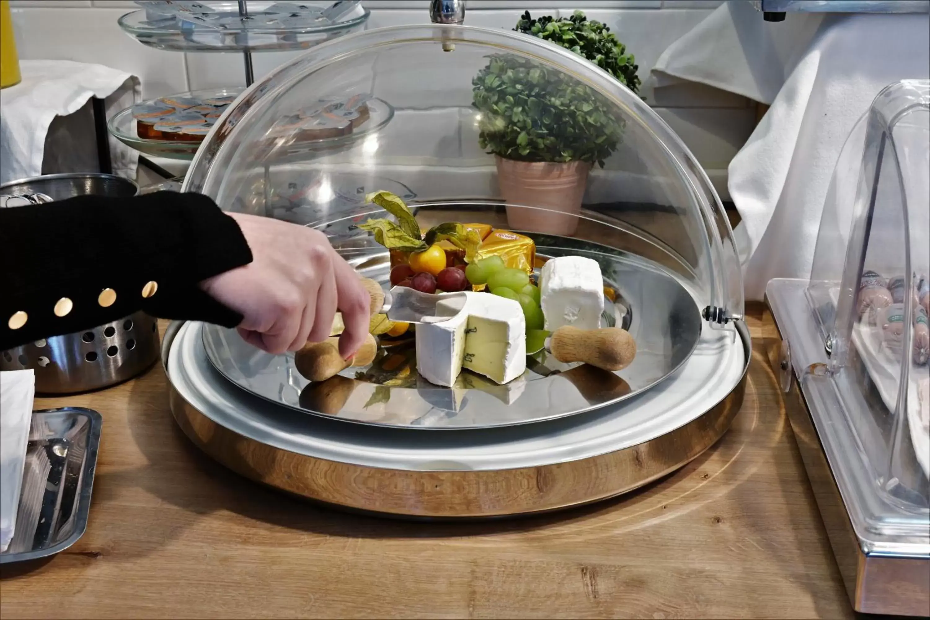 Buffet breakfast in Les Nations Buffet breakfast in Les Nations