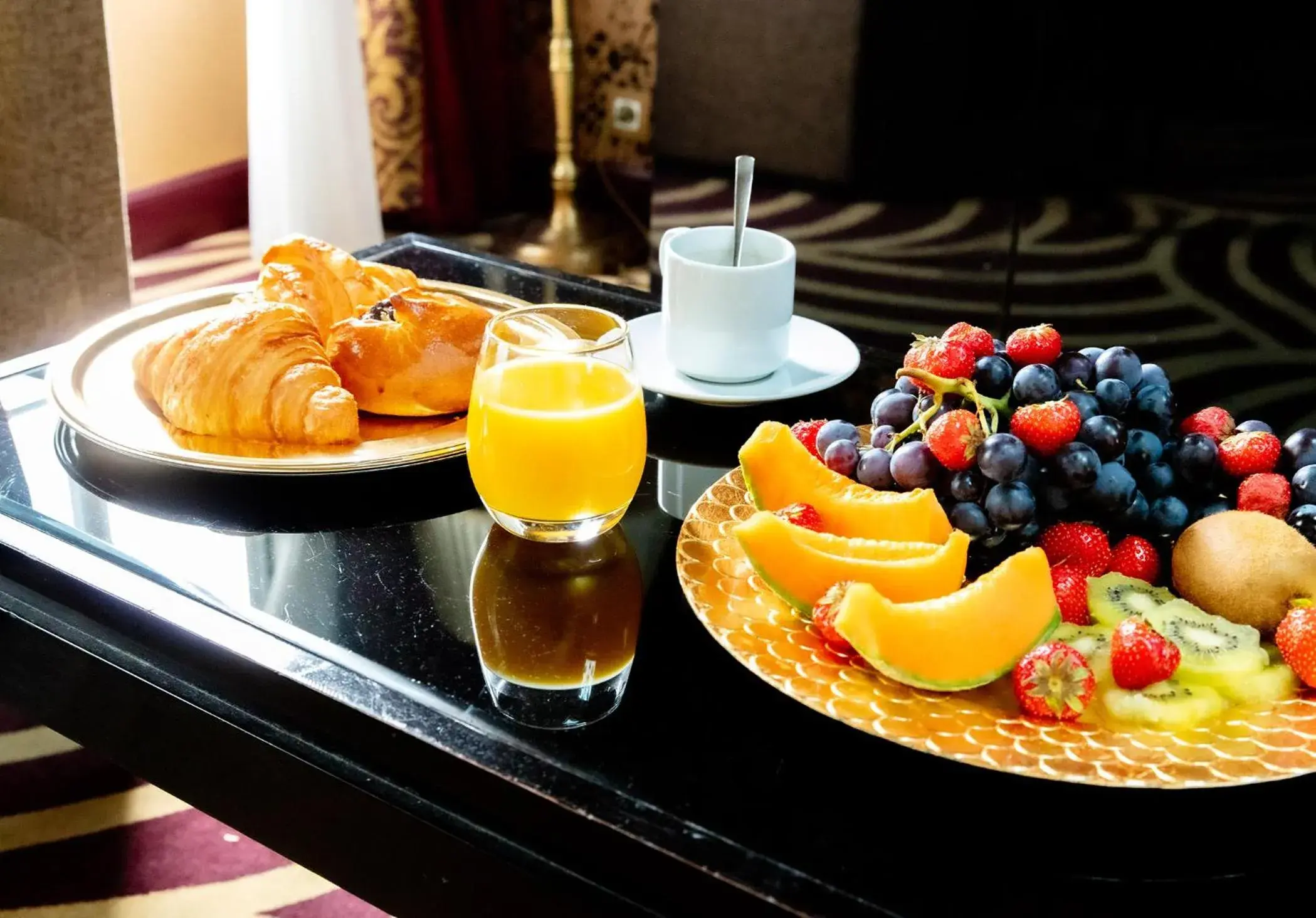 Breakfast in Hotel Du Beaumont