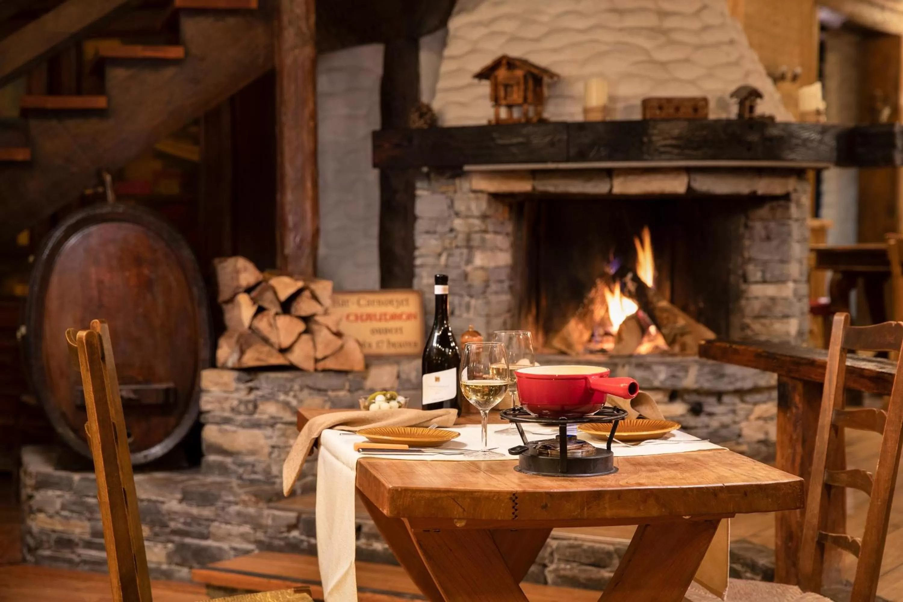 Food close-up in Hotel La Prairie