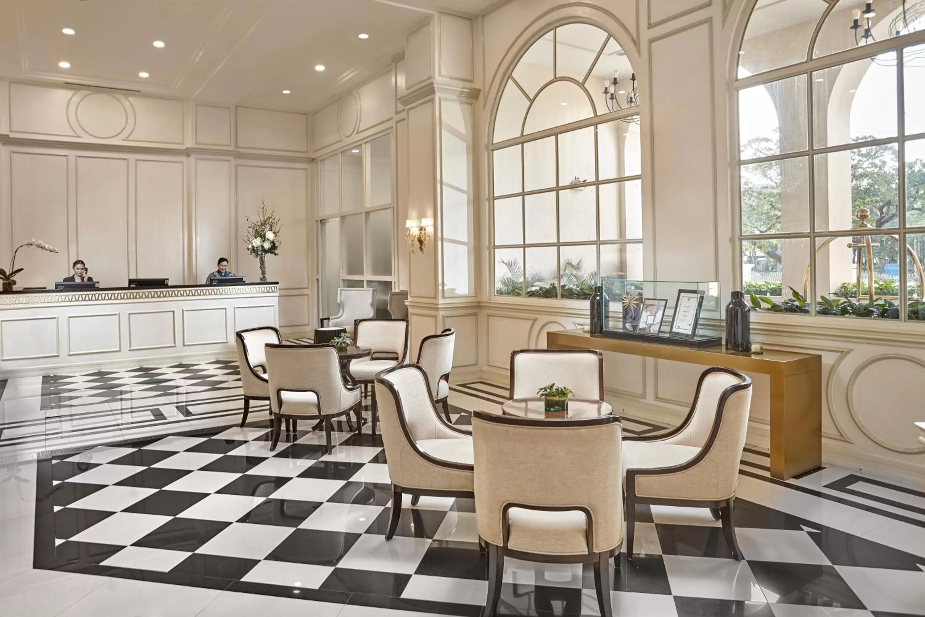 Lobby or reception in Rizal Park Hotel