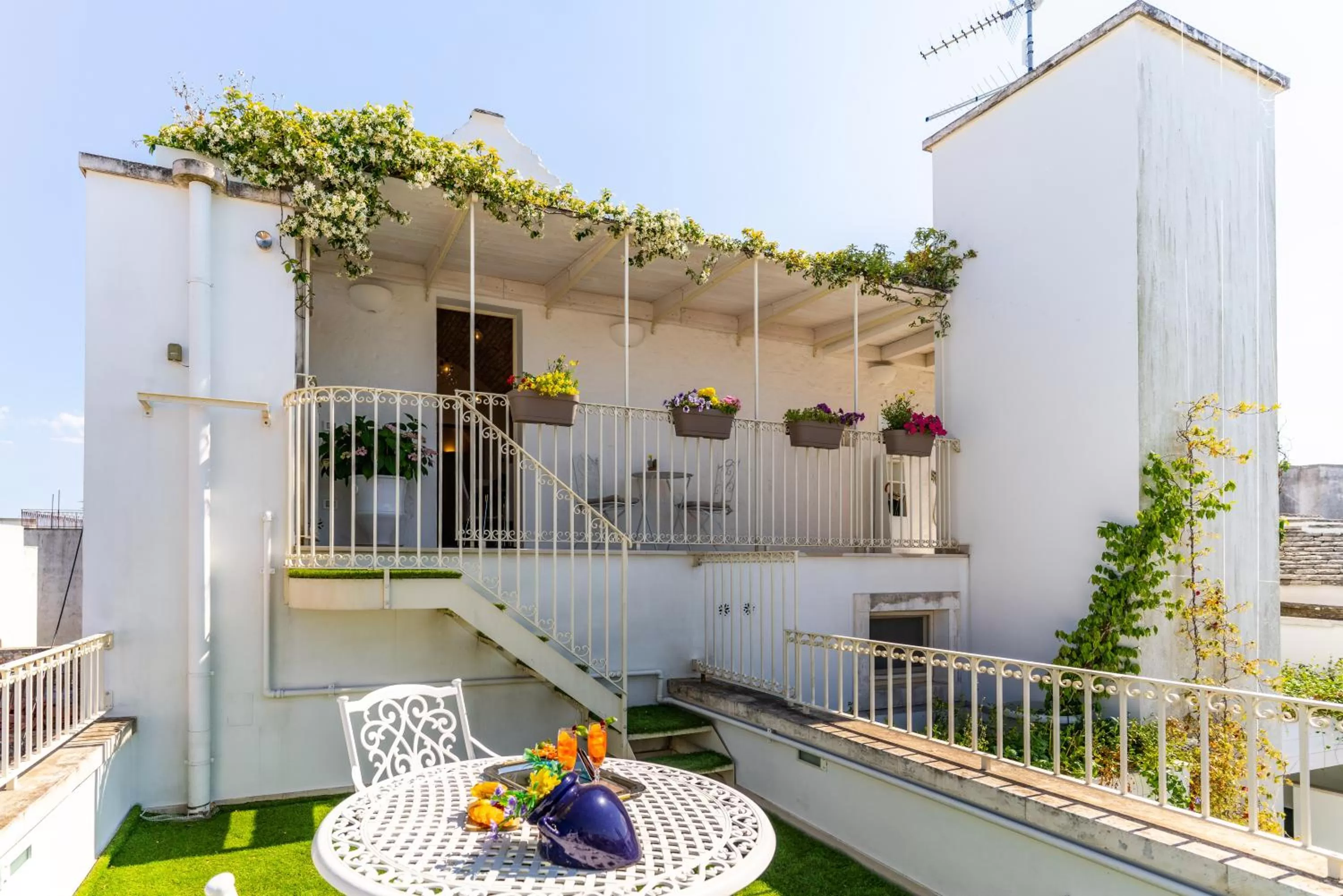 Patio in Palazzo Scotto