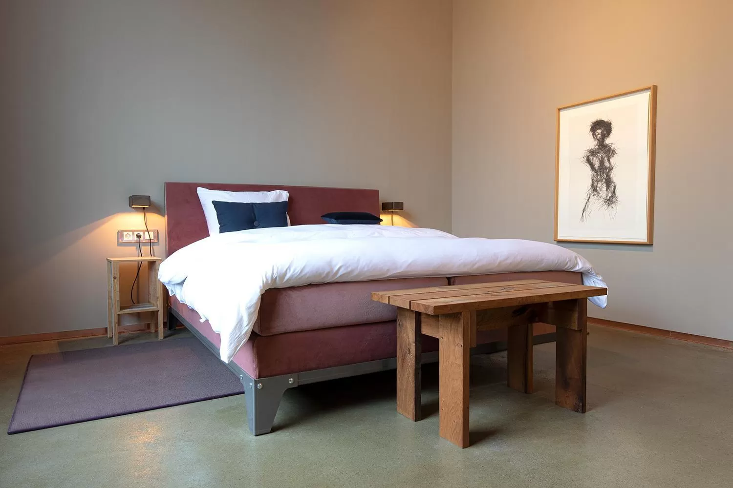 Bed in Hotel Piet Hein Eek