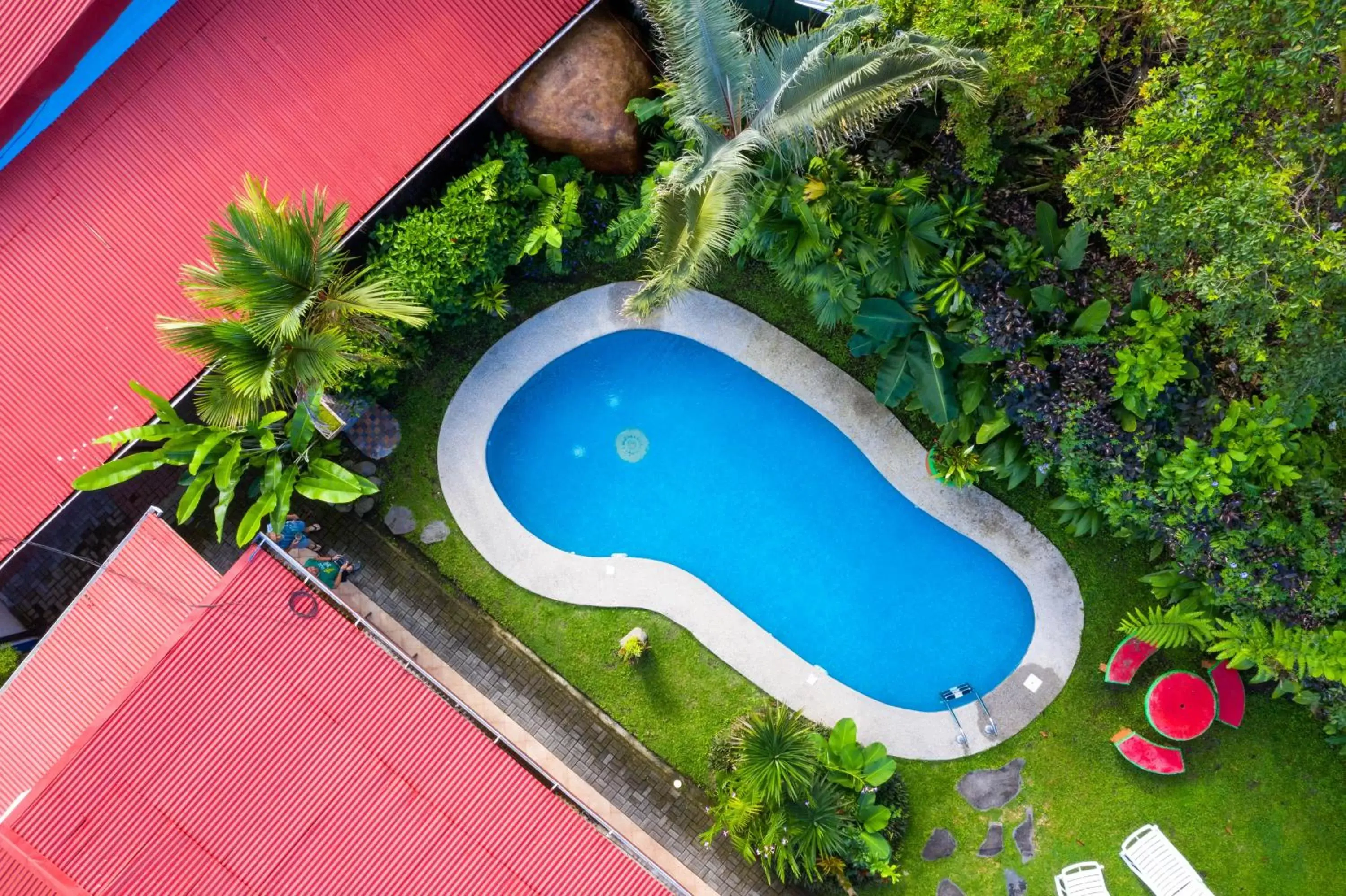 Bird's eye view, Pool View in Hotel Arte Natura