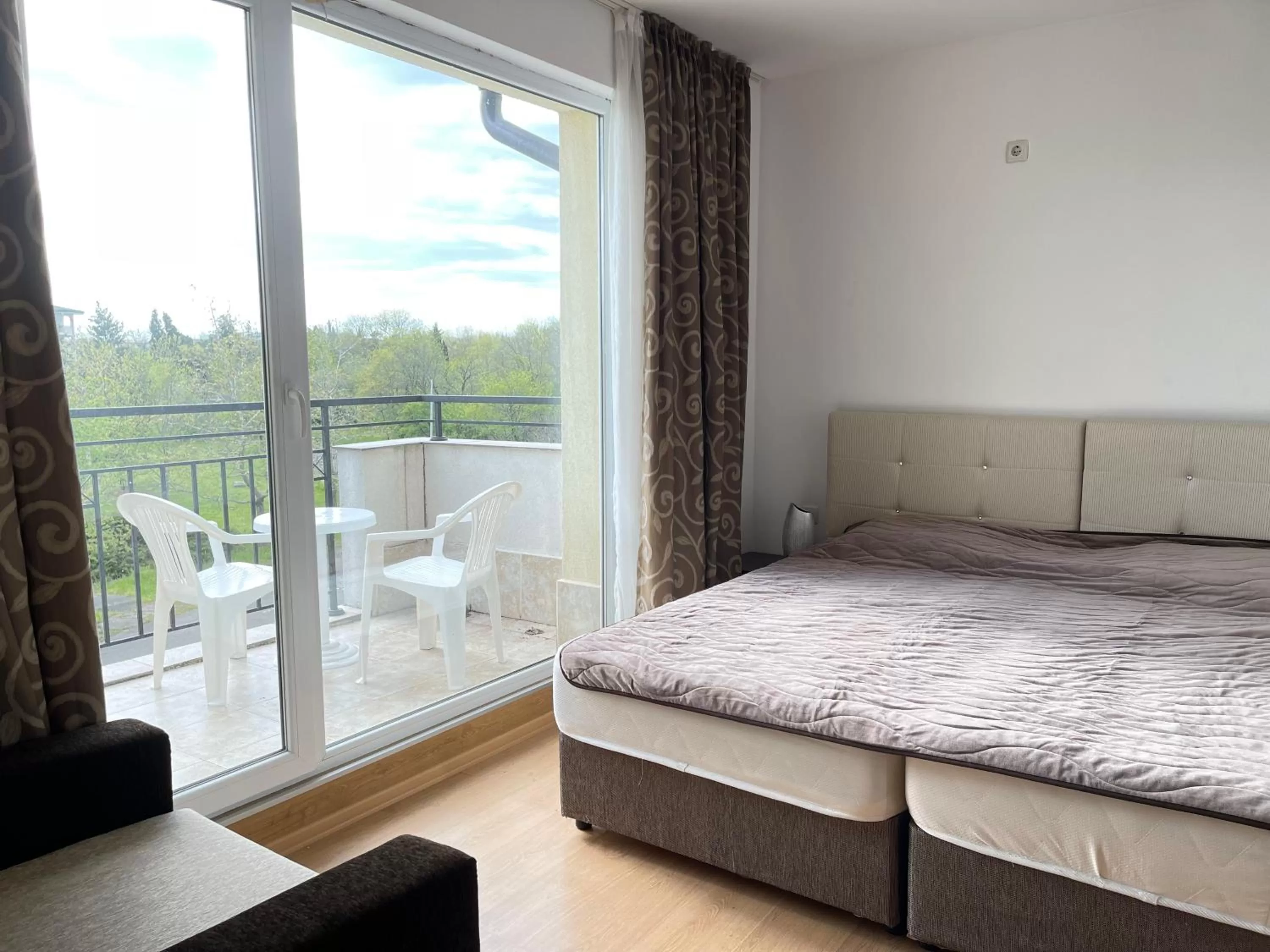 Bed in Ravda Family Resort. Park&Sea