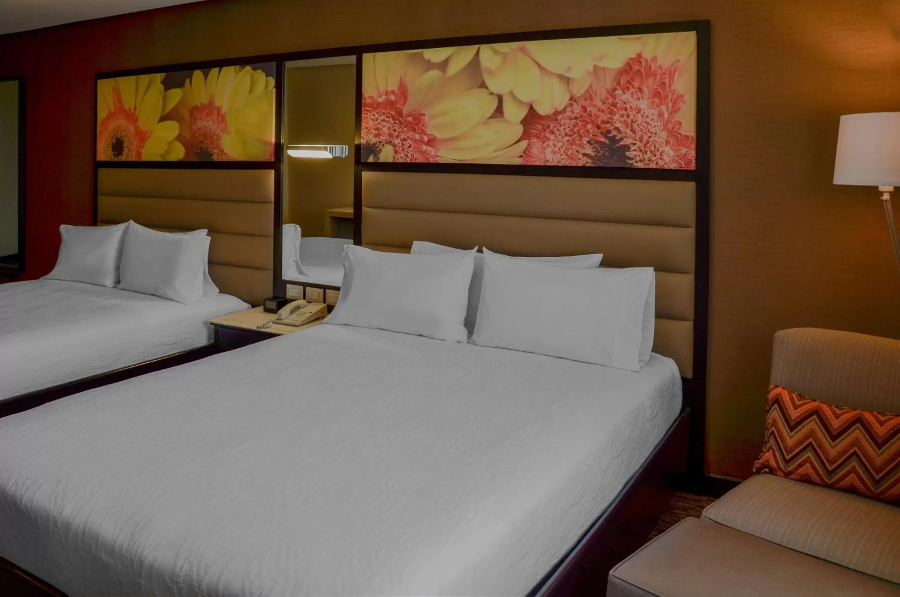 Bed in Hilton Garden Inn Guatemala City