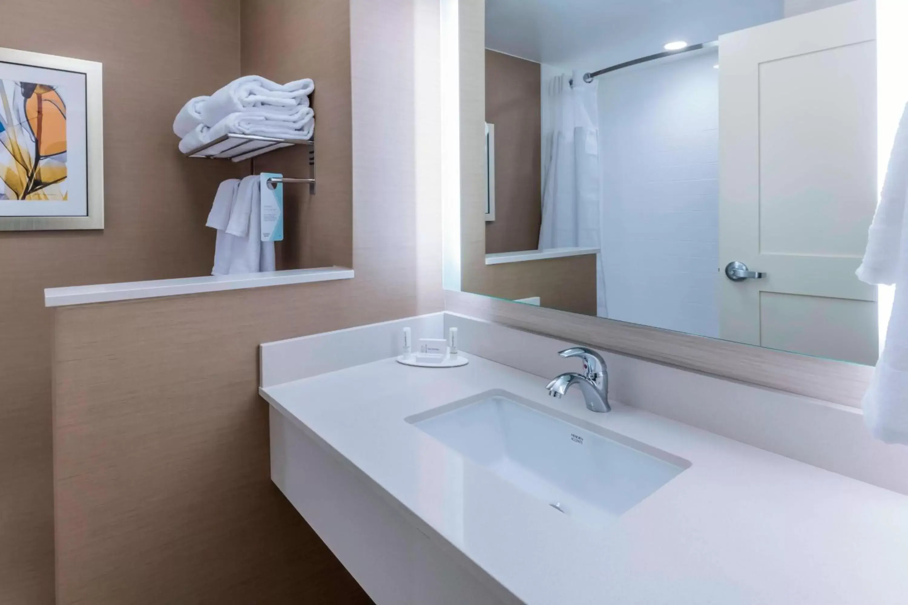 Bathroom in Fairfield Inn & Suites by Marriott Boston Marlborough/Apex Center