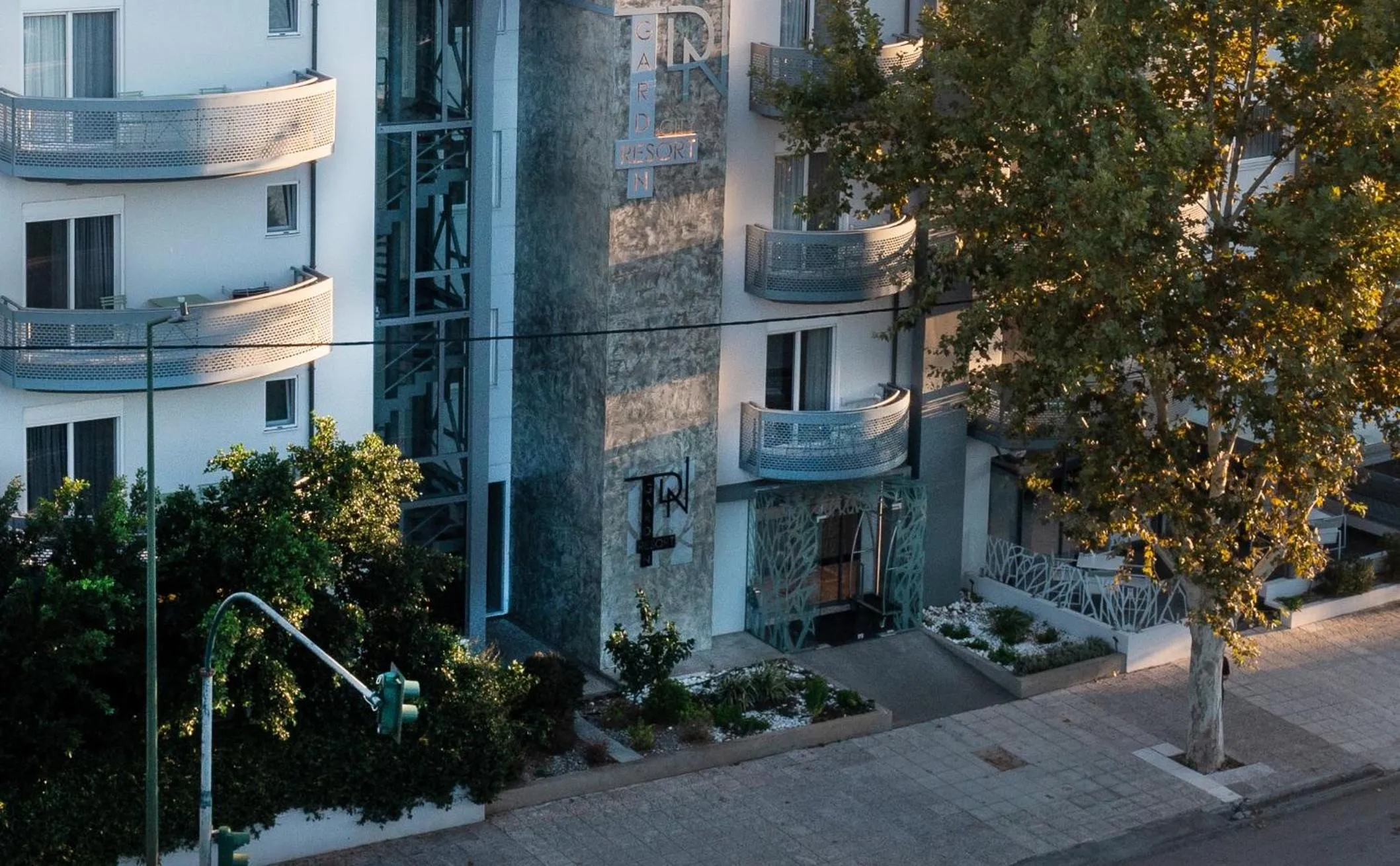 Property building in Garden City Resort