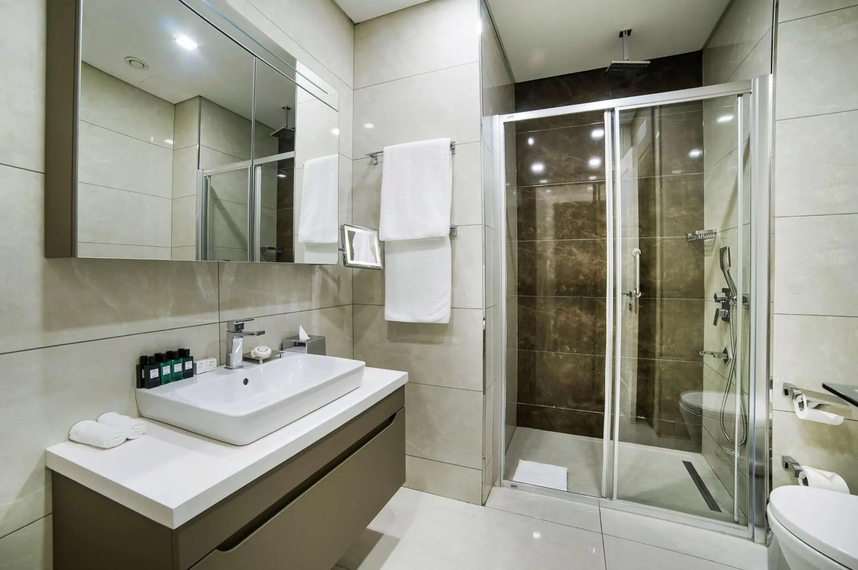 Shower, Bathroom in Radisson Residences Vadistanbul