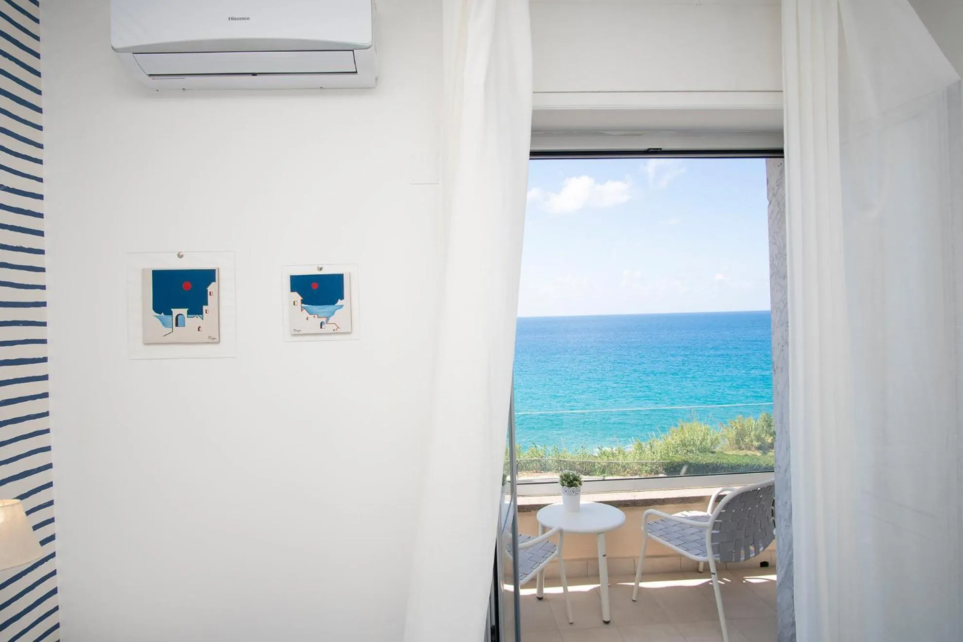 Sea view in Hotel Calanca