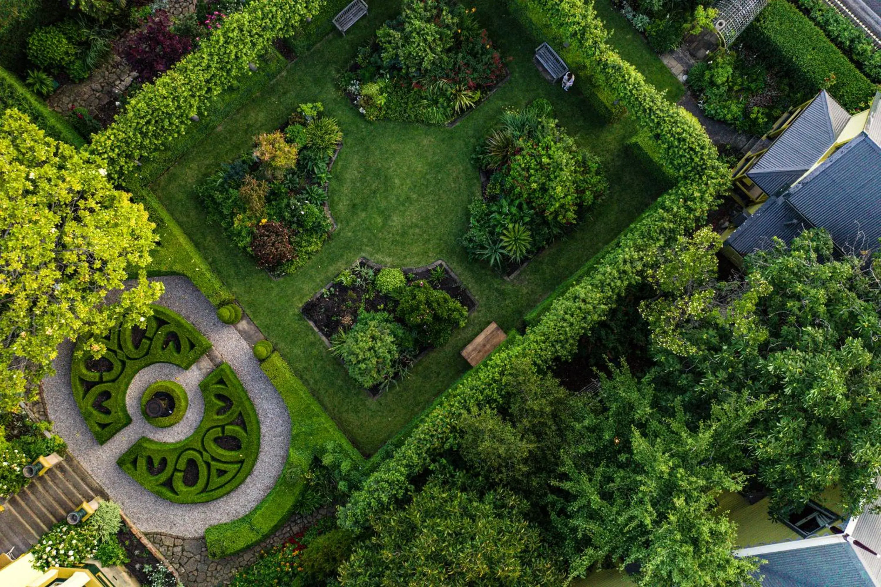 Garden, Bird's-eye View in The Corinda Collection