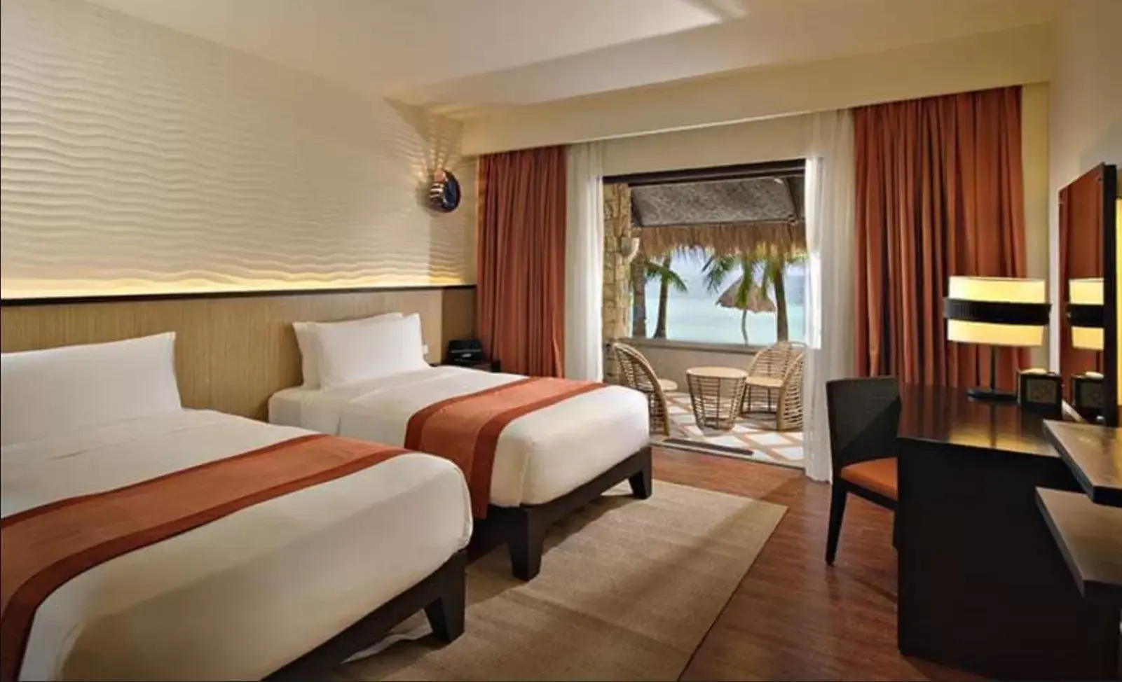 Bedroom, Bed in Oceanica Resort Panglao, Bohol Bedroom, Bed in Oceanica Resort Panglao, Bohol