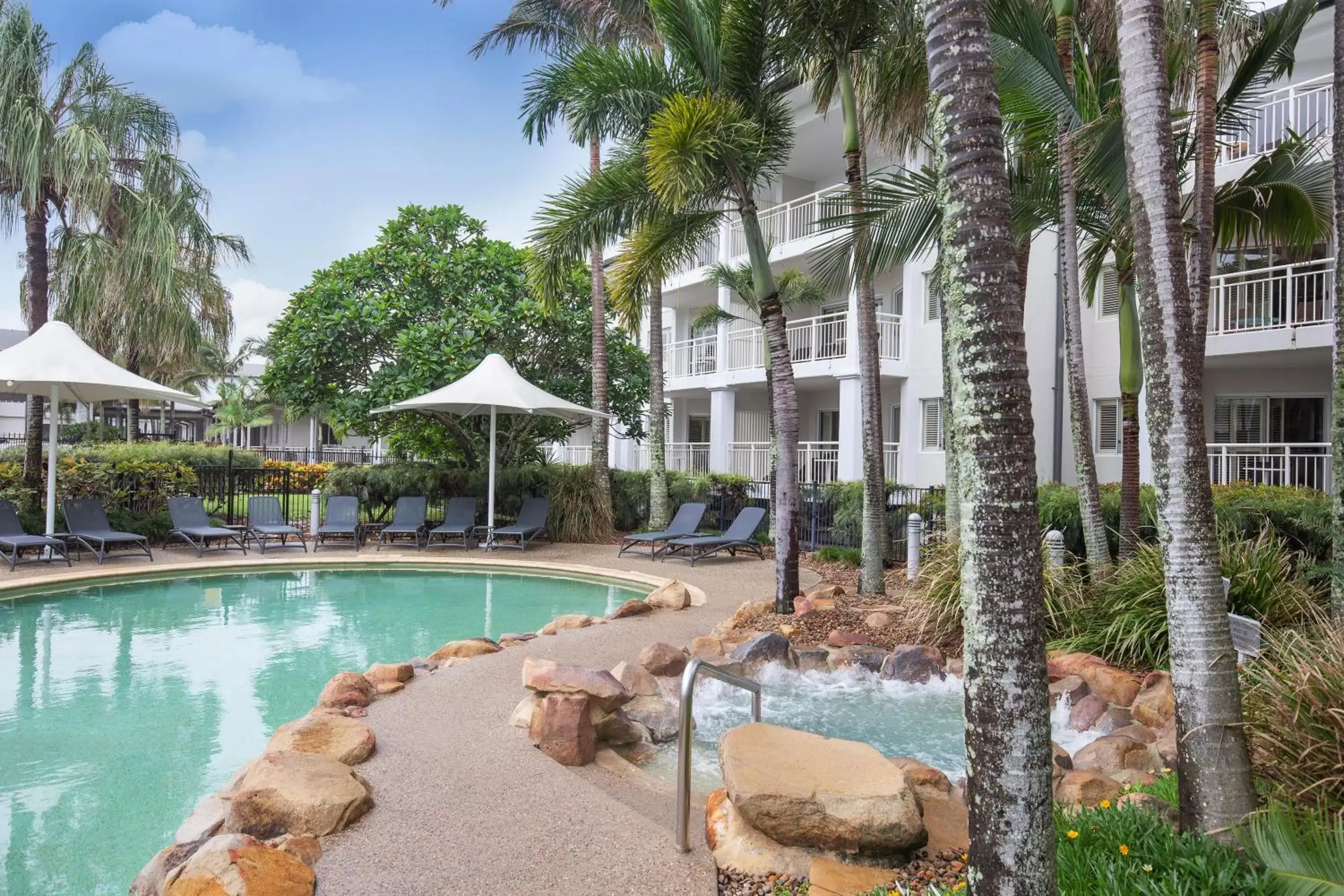 Swimming pool in Mantra on Salt Beach Swimming pool in Mantra on Salt Beach