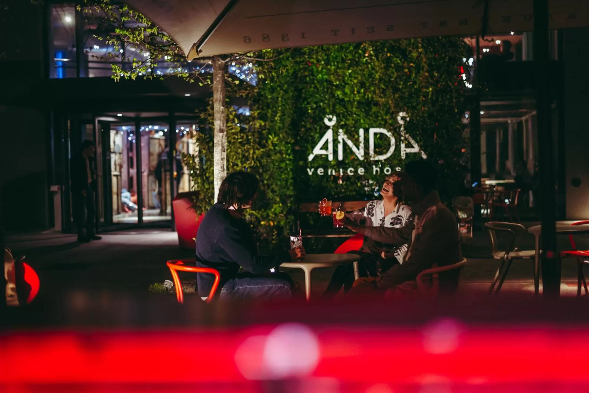 Garden in Anda Venice Hostel