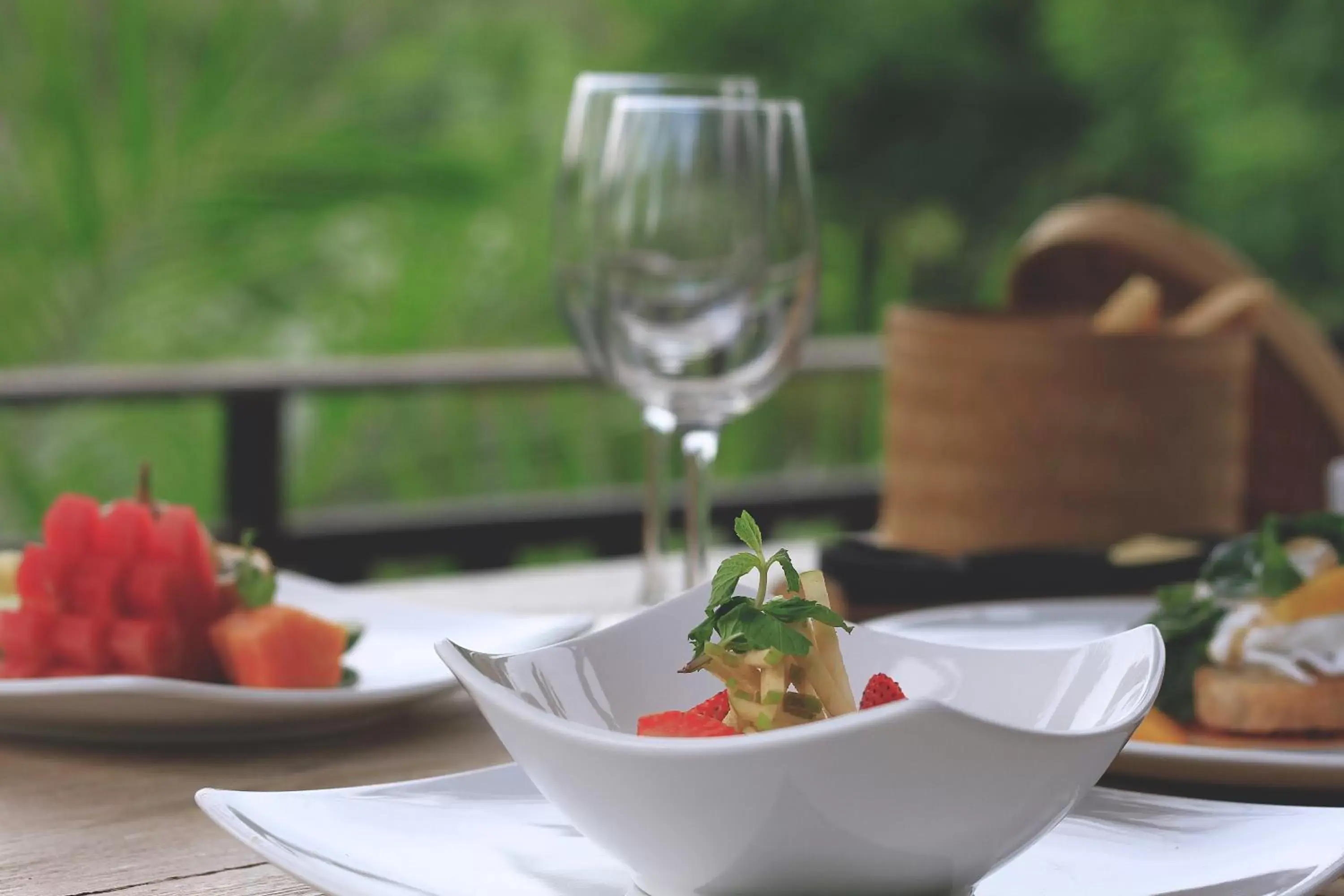 Food and drinks in The Sankara Resort by Pramana