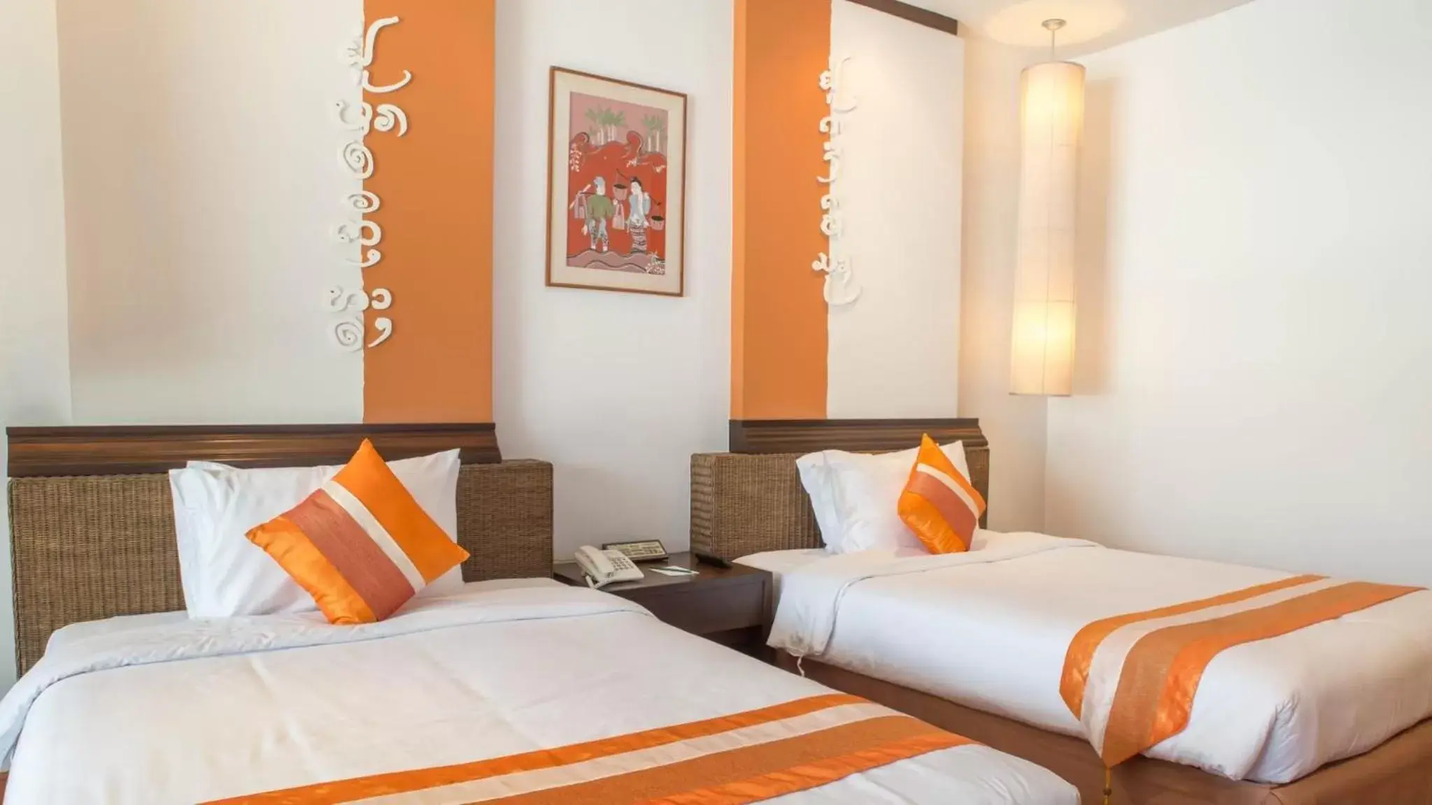 Bed in Chiangmai Grandview Hotel & Convention Center - SHA Extra Plus