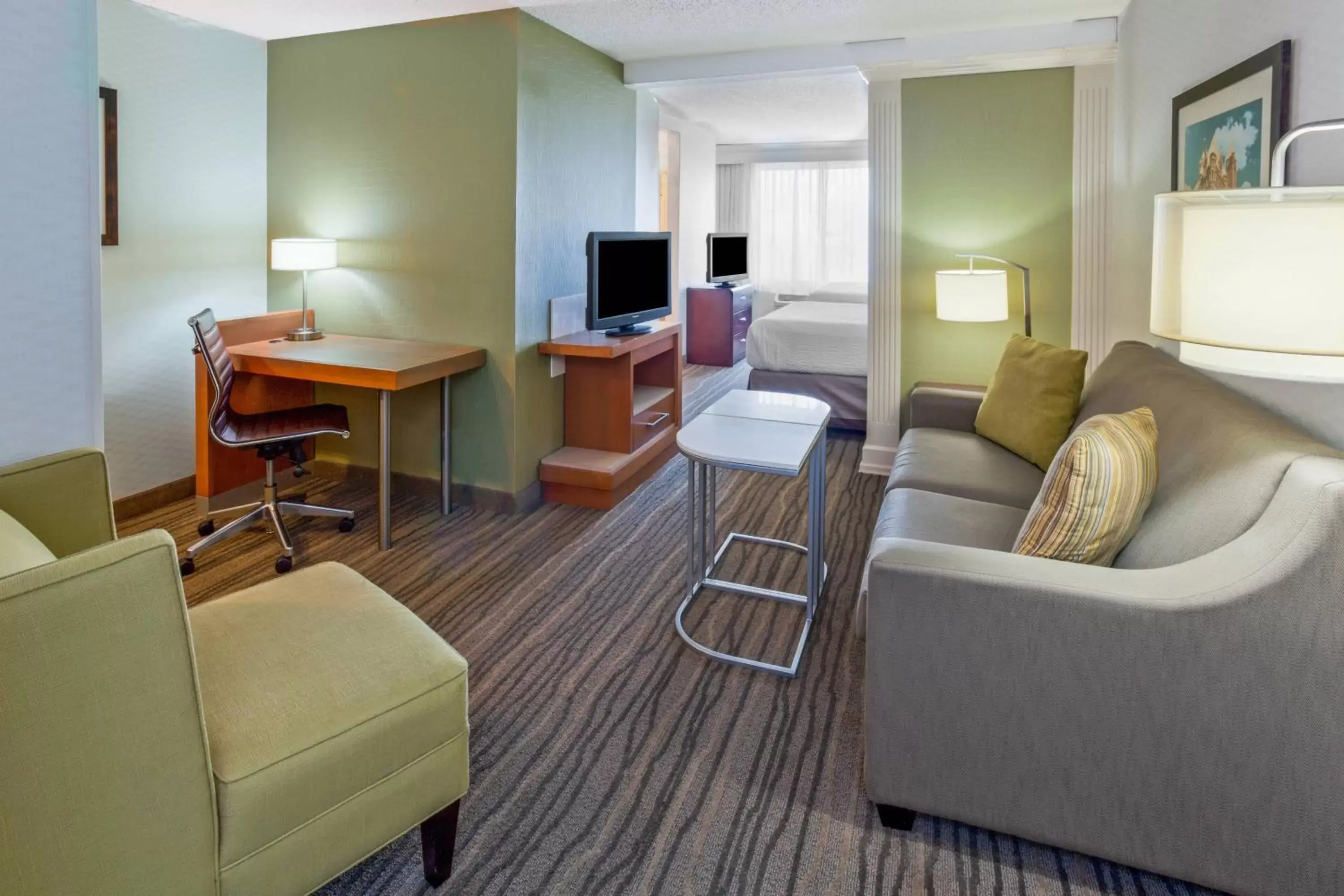 Living room, Seating Area in SpringHill Suites Minneapolis Eden Prairie