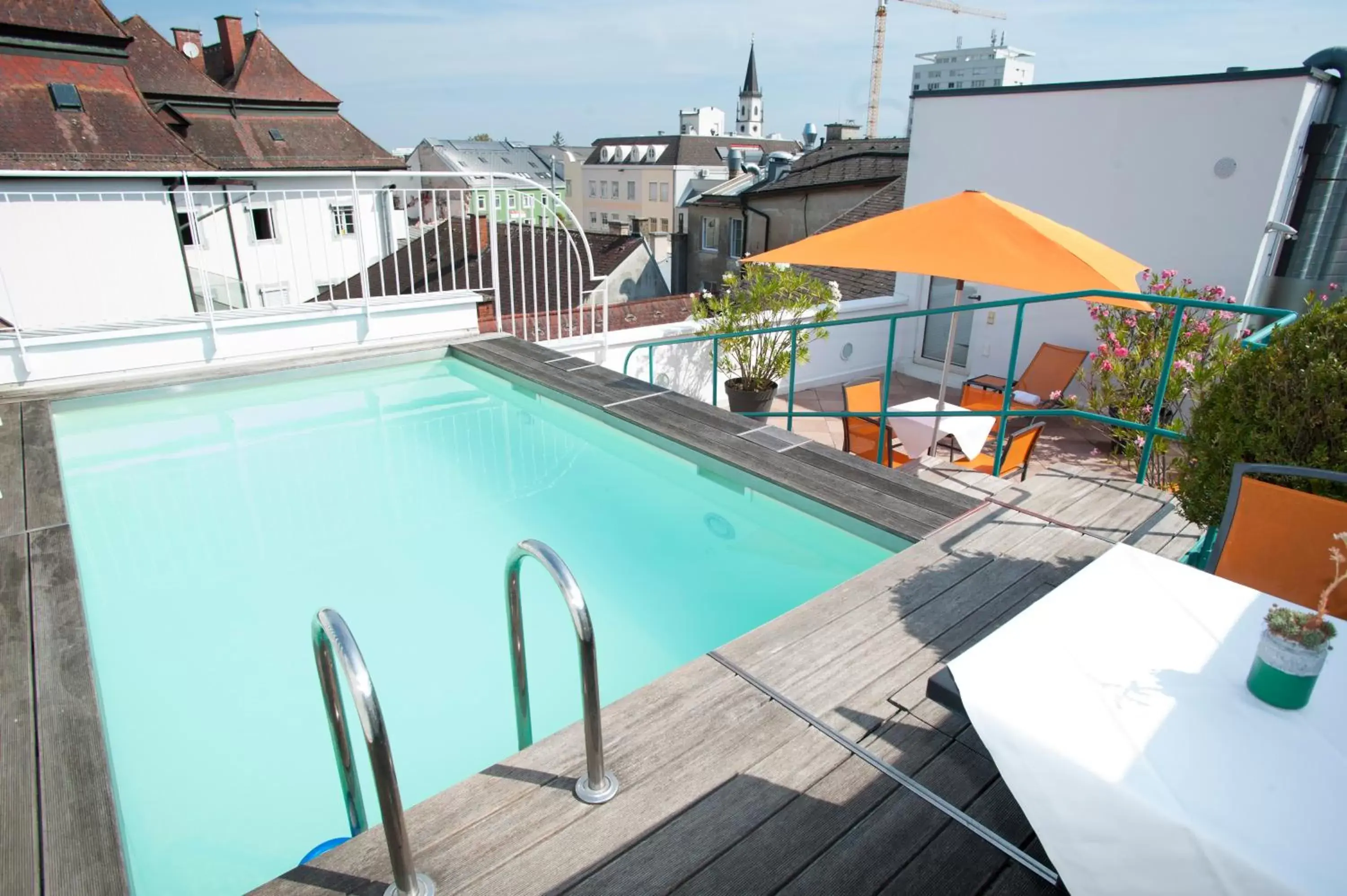 Pool View in Boutique Hotel Hauser