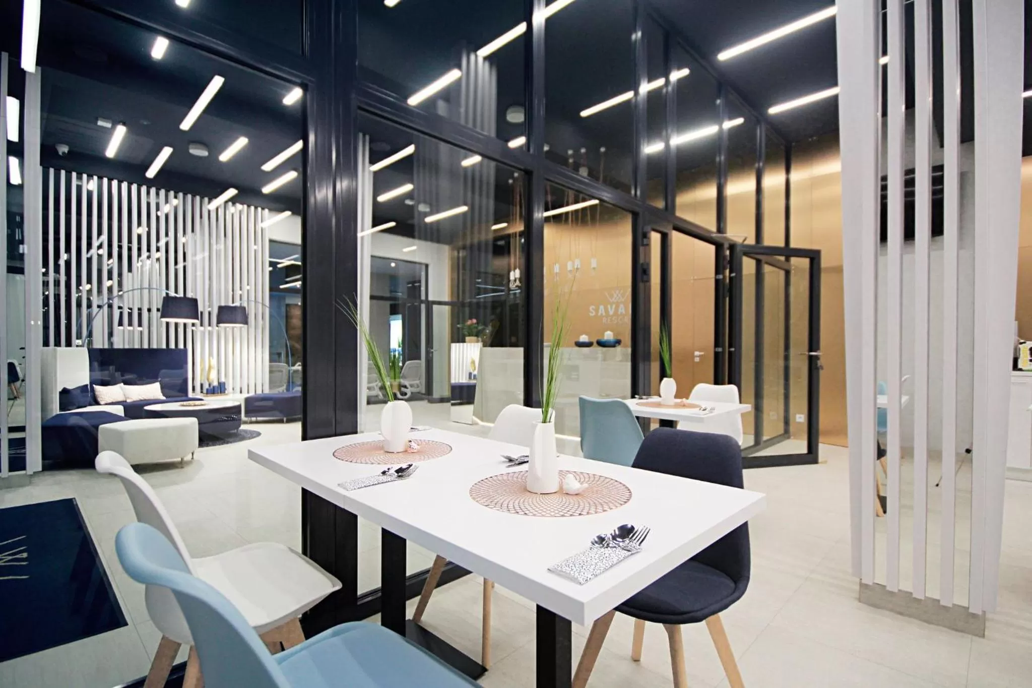 Dining area in Savana Resort Mielno