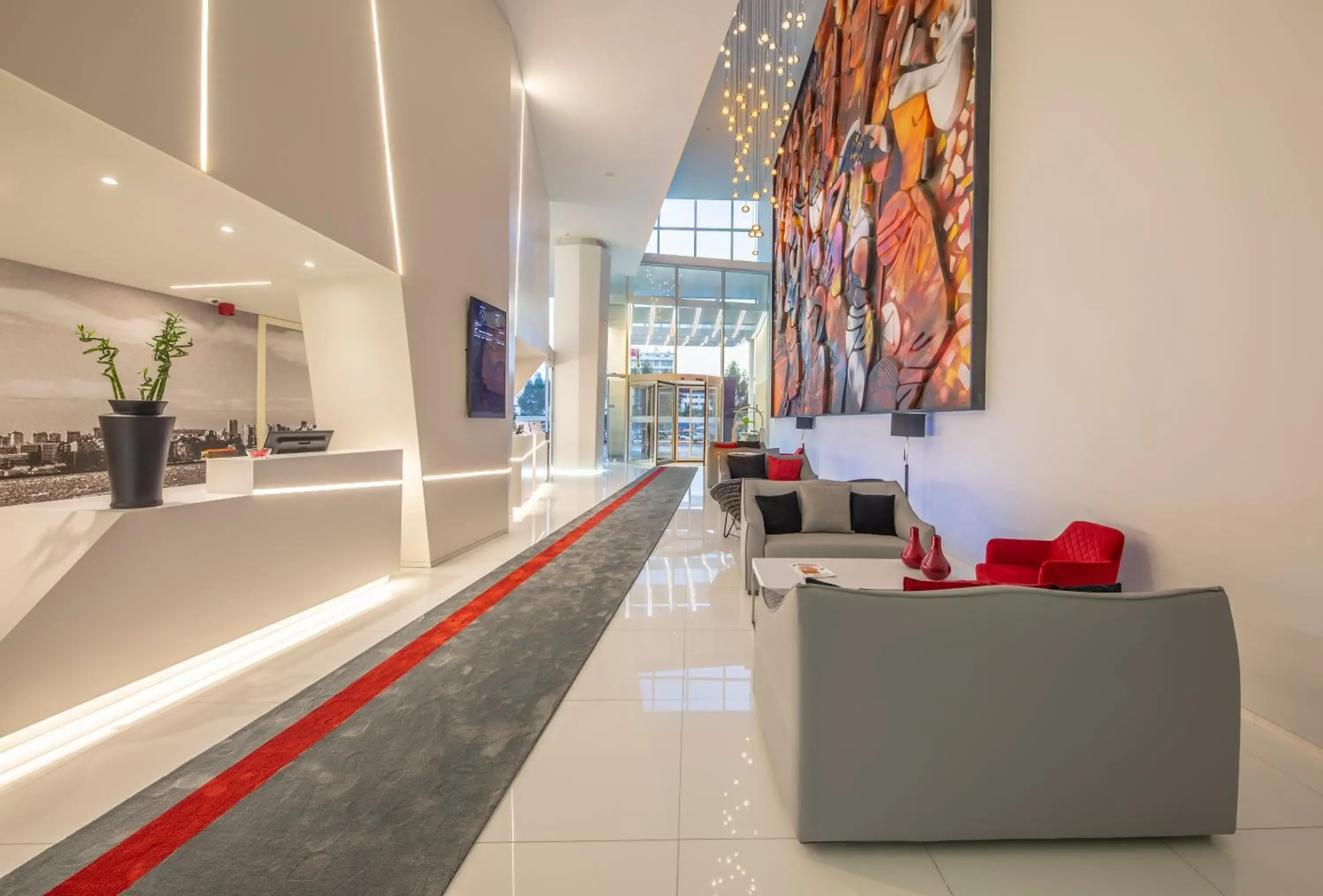 Lobby or reception, Lobby/Reception in Meliá Maputo Sky