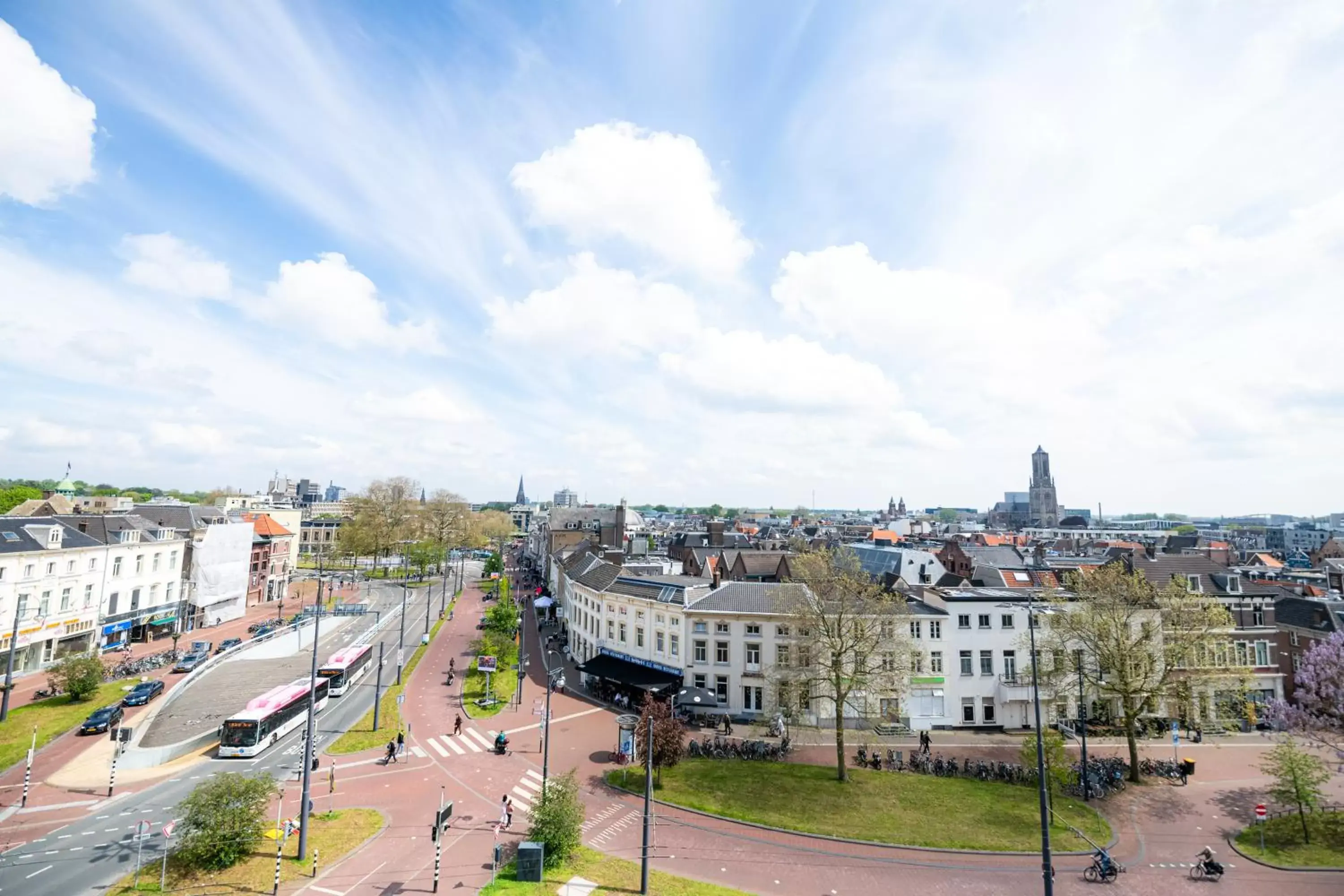 City view in Hotel Haarhuis