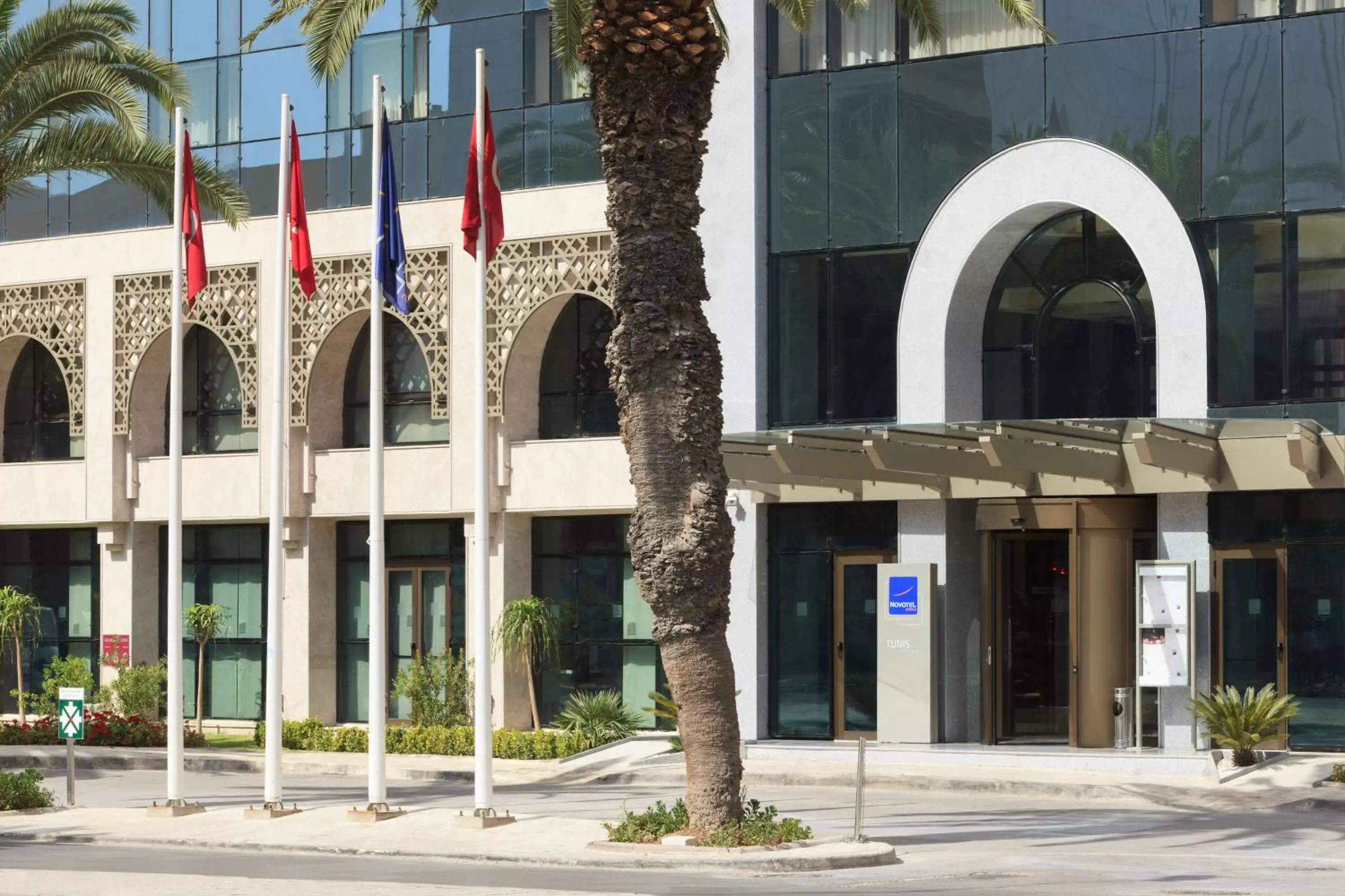 Facade/entrance, Property Building in Novotel Tunis