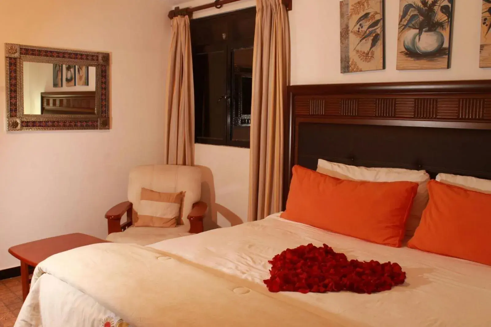 Bedroom, Bed in Hotel Finca Las Hortensias