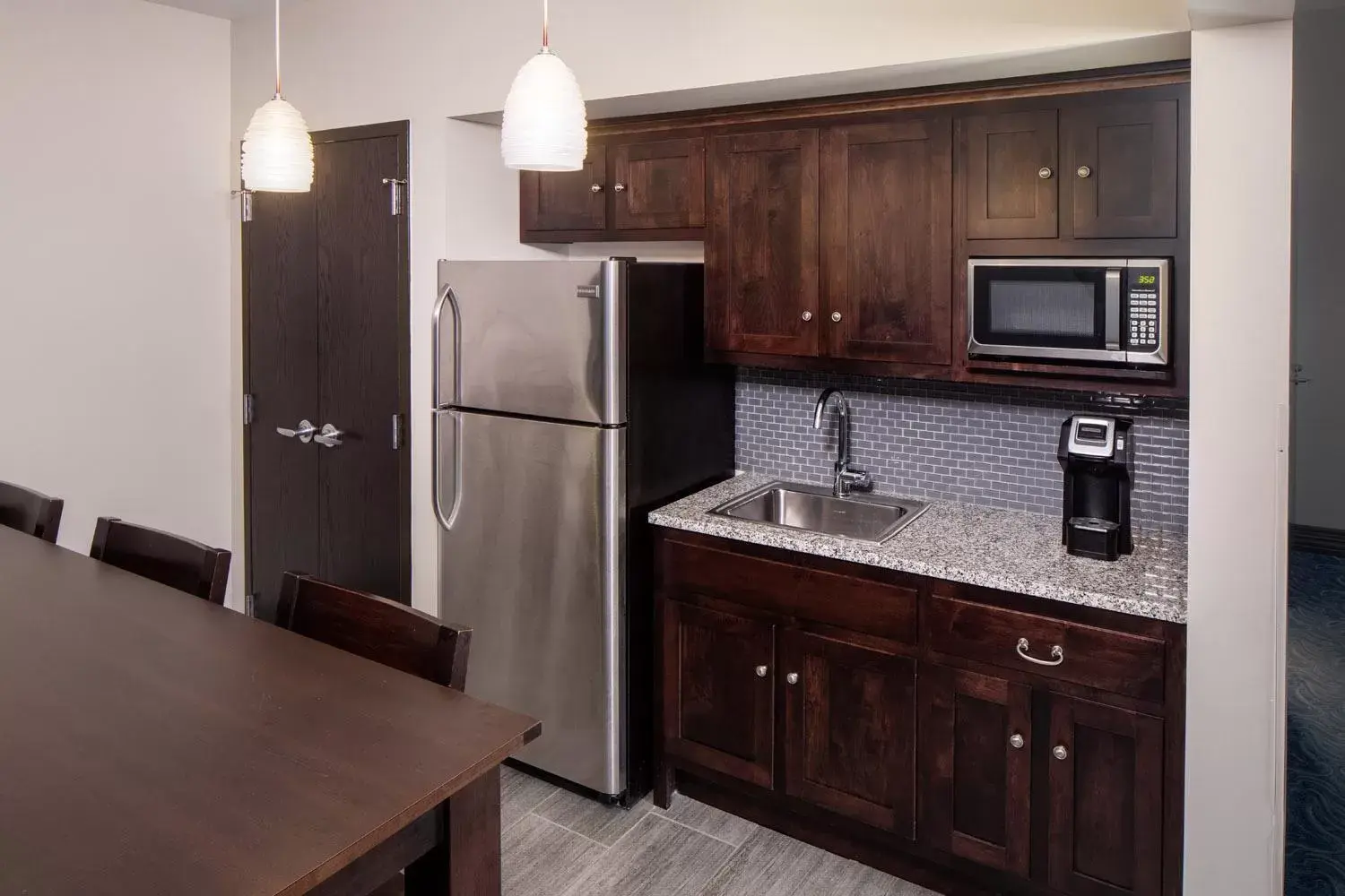 Kitchen or kitchenette, Kitchen/Kitchenette in Kent State University Hotel and Conference Center