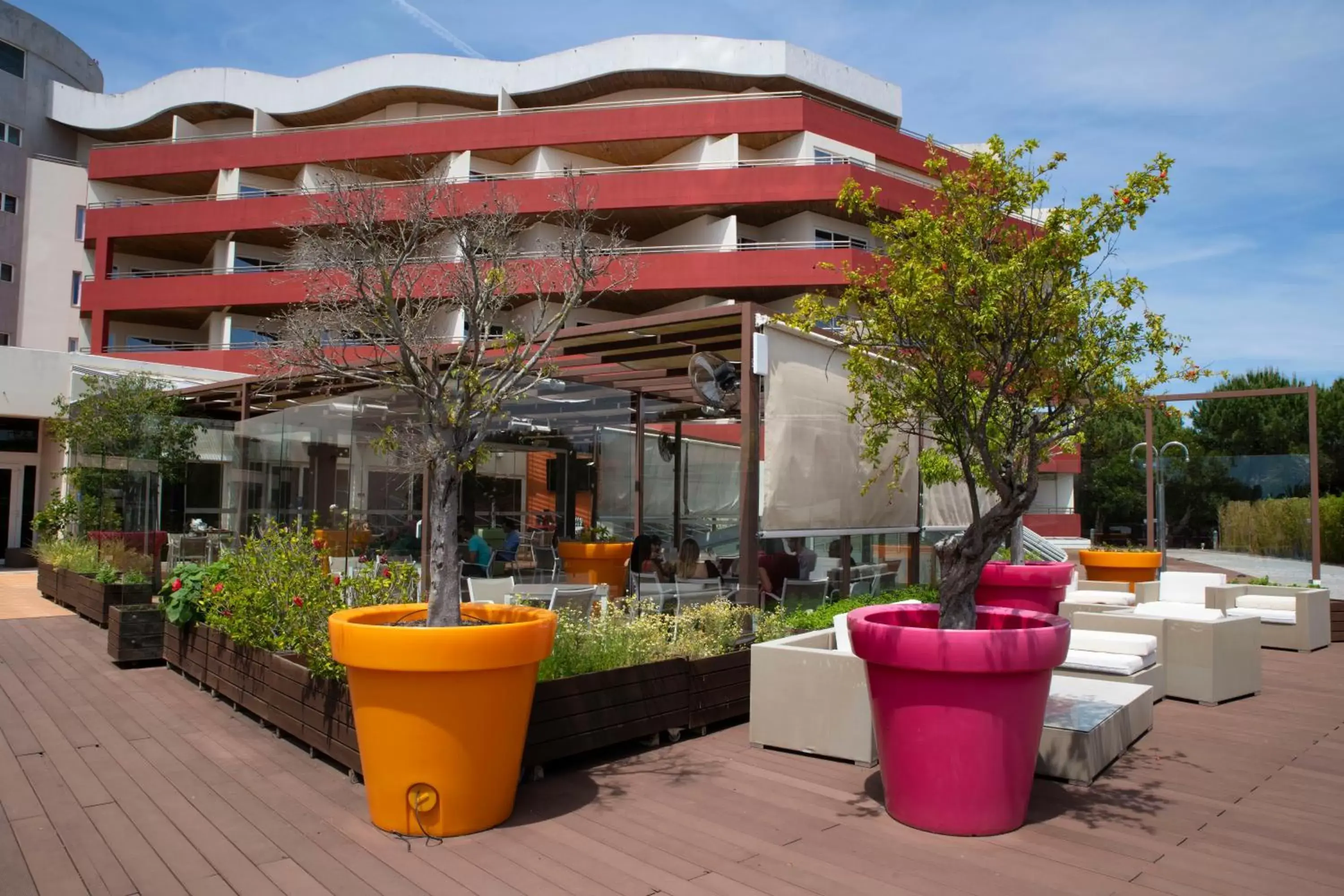 Property building in MS Aparthotel Property building in MS Aparthotel