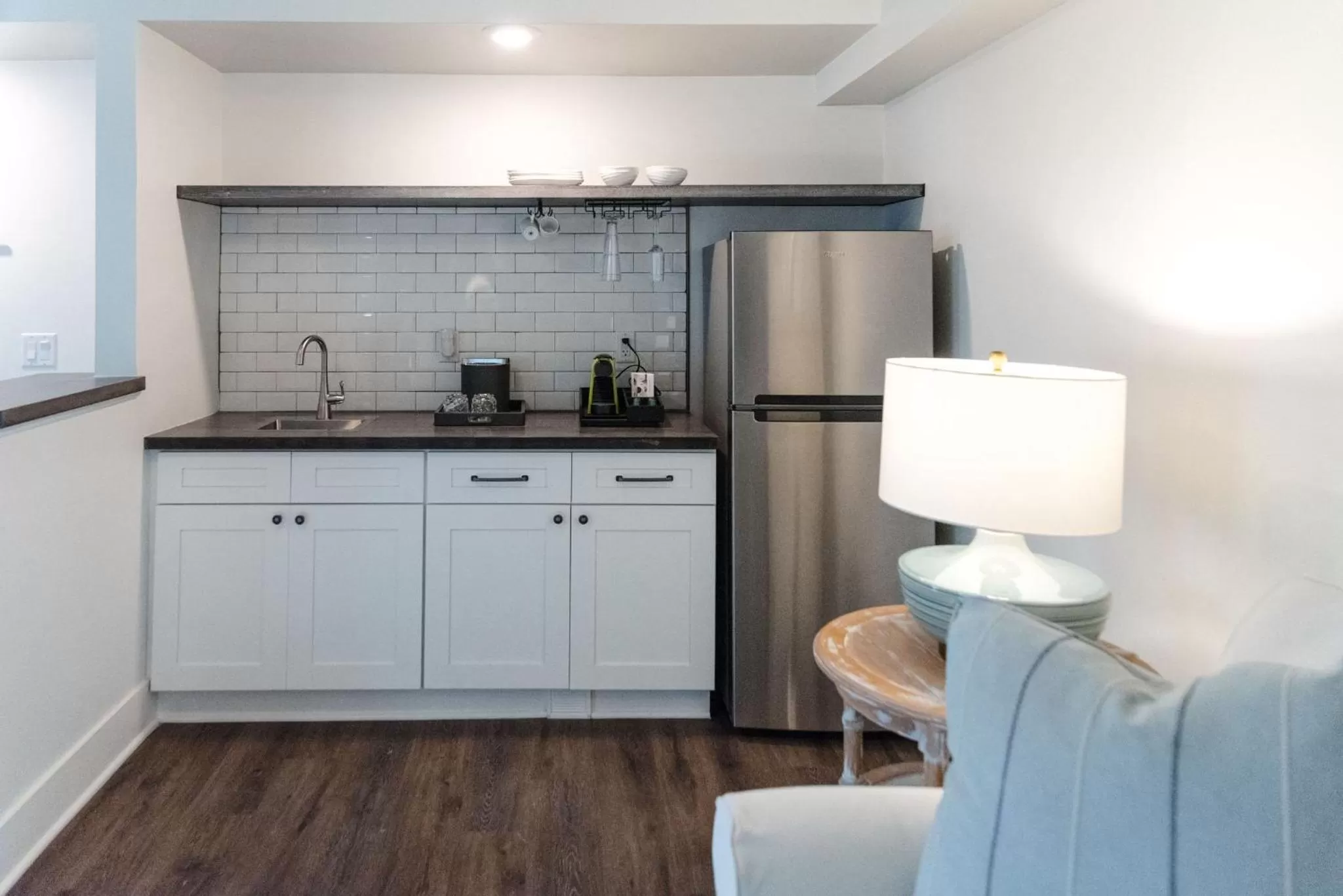 Kitchen or kitchenette in Hotel Simone