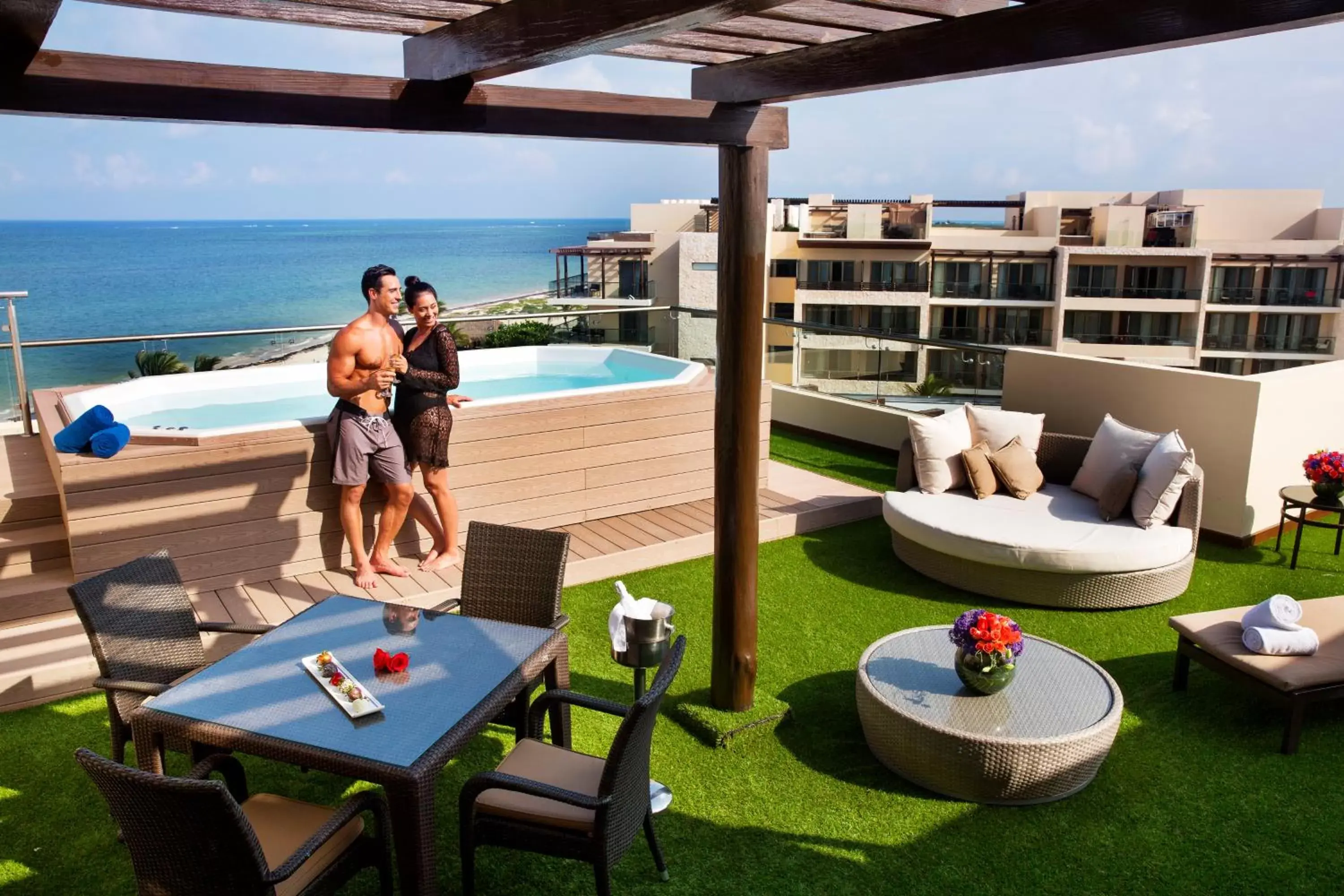 Balcony/Terrace in Royalton Riviera Cancun, An Autograph Collection All-Inclusive Resort & Casino