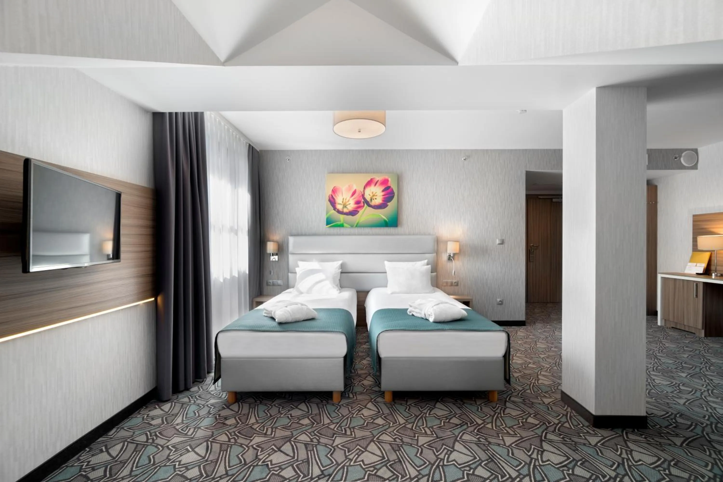 Bed in Golden Tulip Krakow Kazimierz