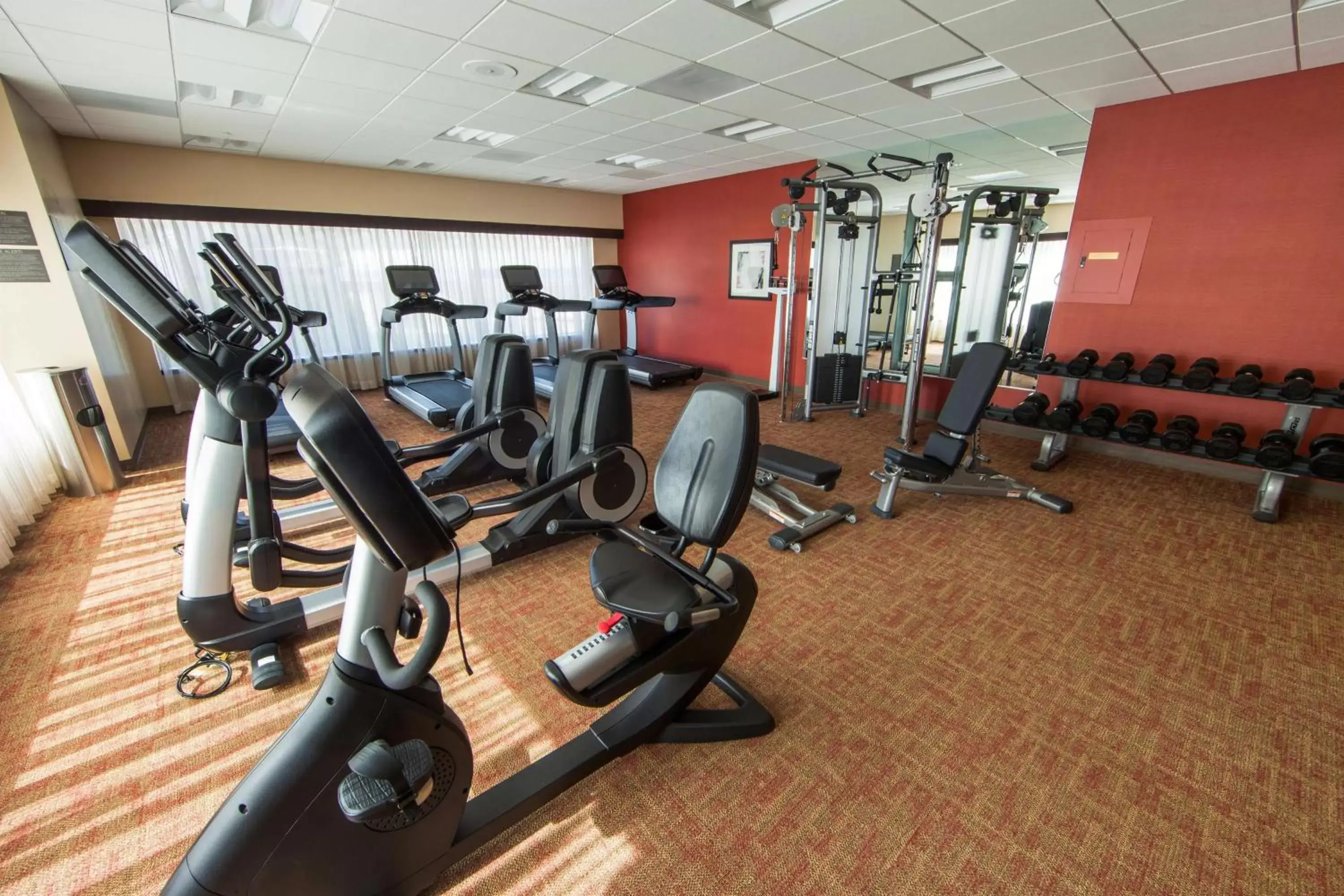 Fitness centre/facilities in Hyatt Place Tijuana