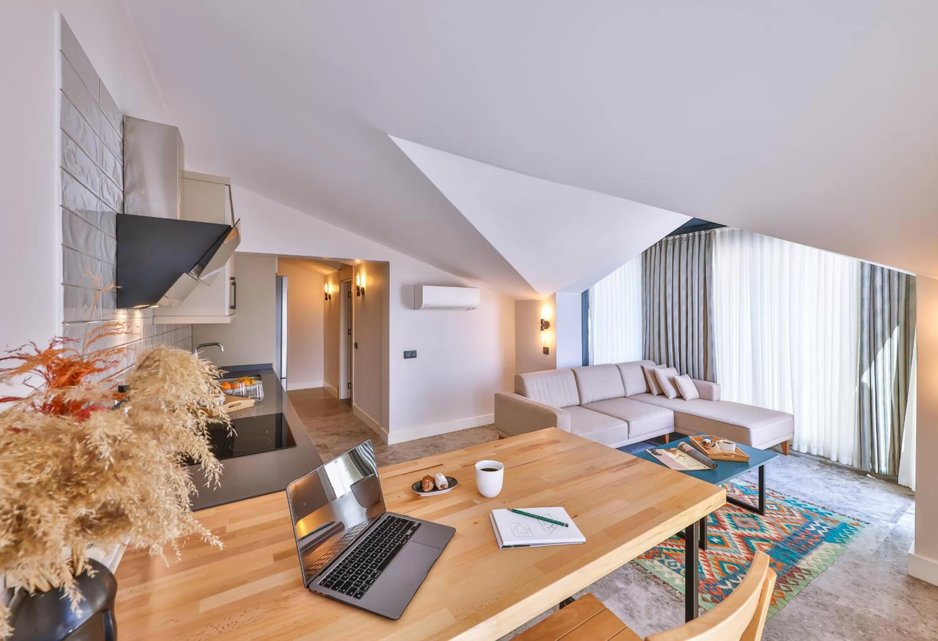 Seating Area in Sole Suites