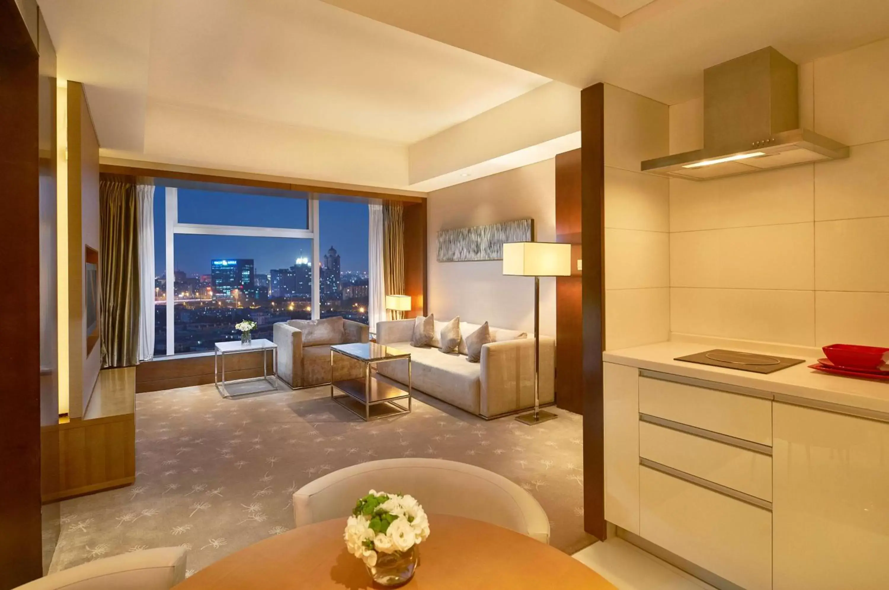 Living room in DoubleTree by Hilton Beijing