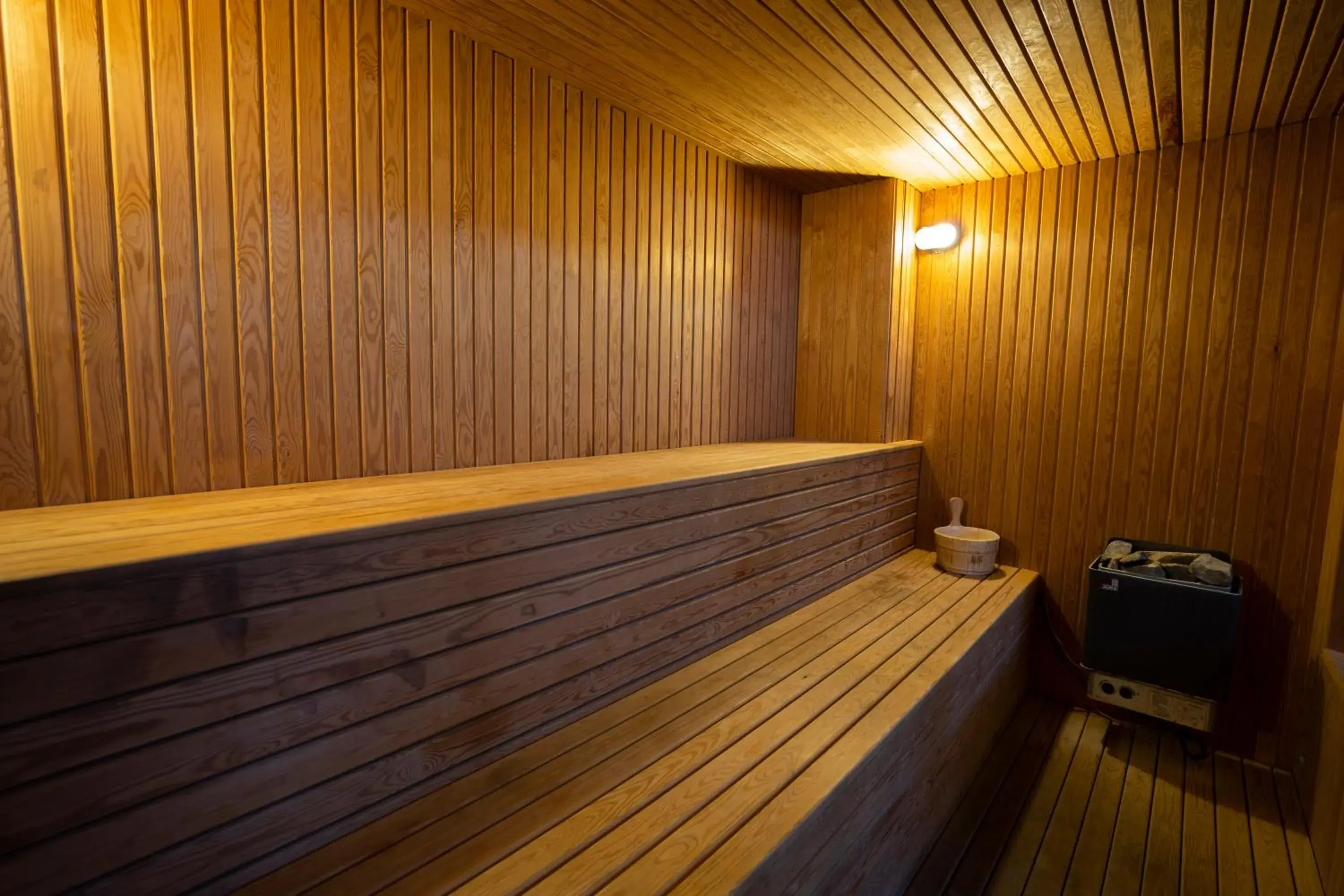 Sauna in Ayapam Hotel