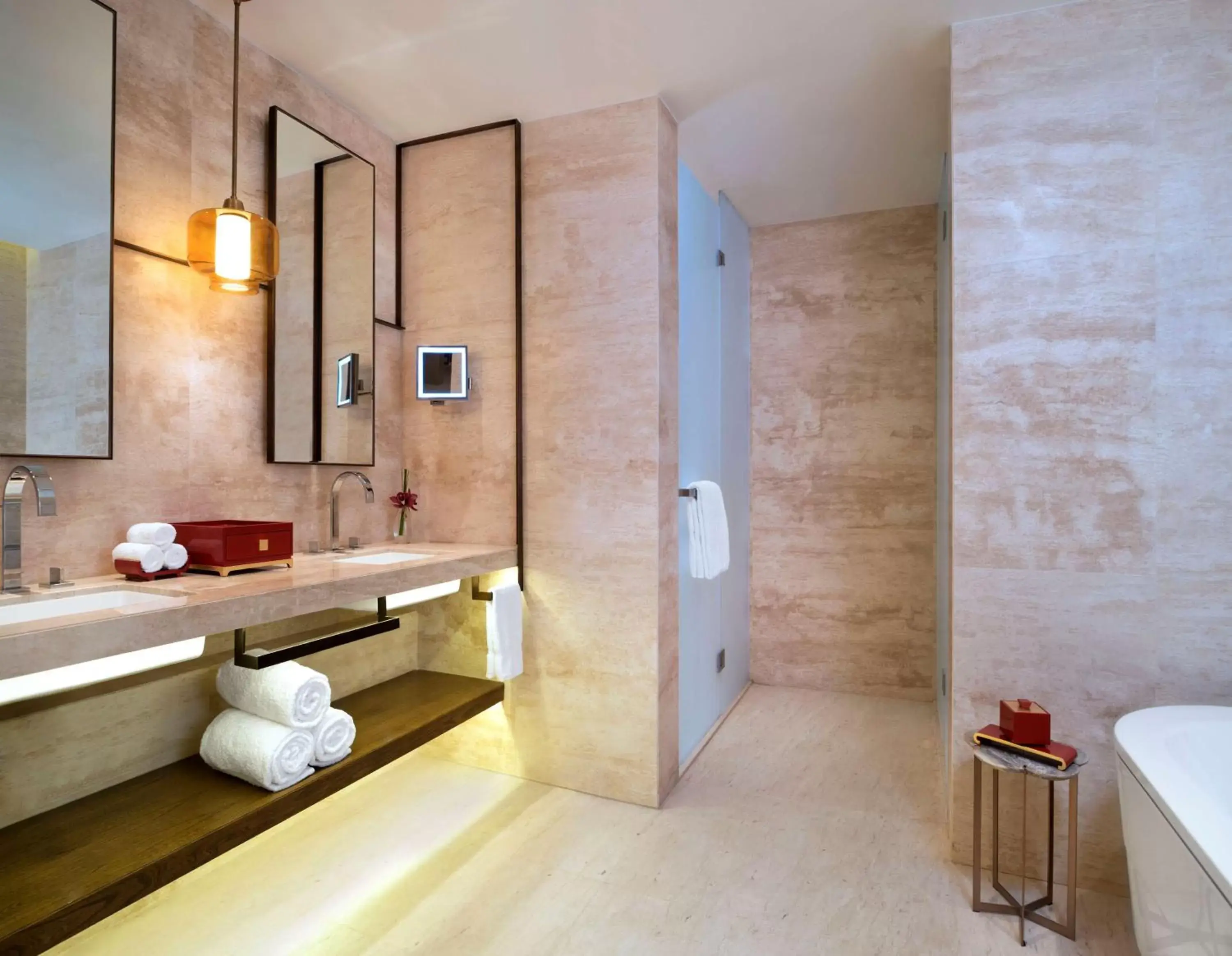 On site, Bathroom in HUALUXE Shanghai Twelve At Hengshan, an IHG Hotel