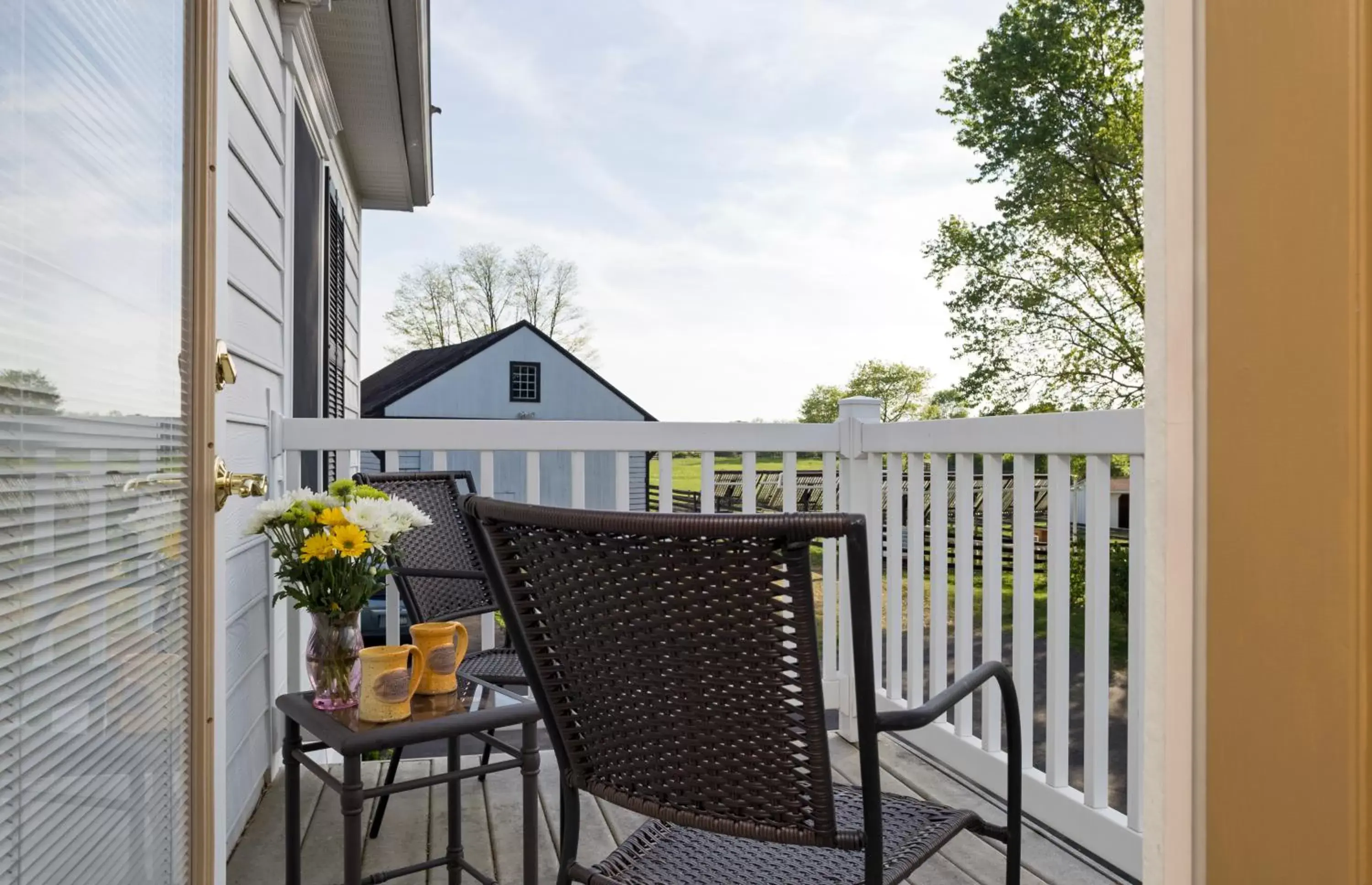 Balcony/Terrace in Pheasant Field Bed and Breakfast