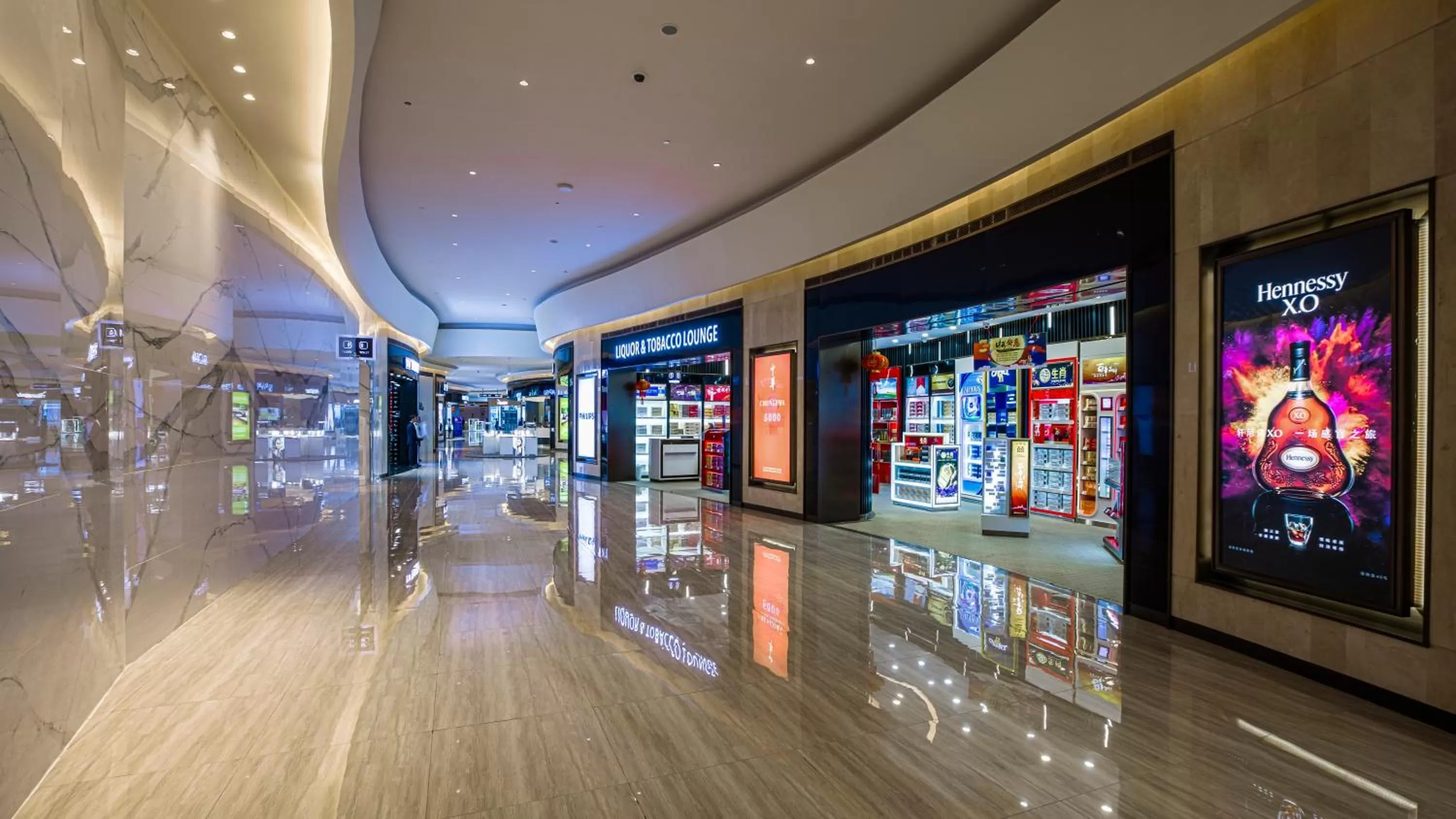 Shopping Area in NagaWorld Hotel & Entertainment Complex