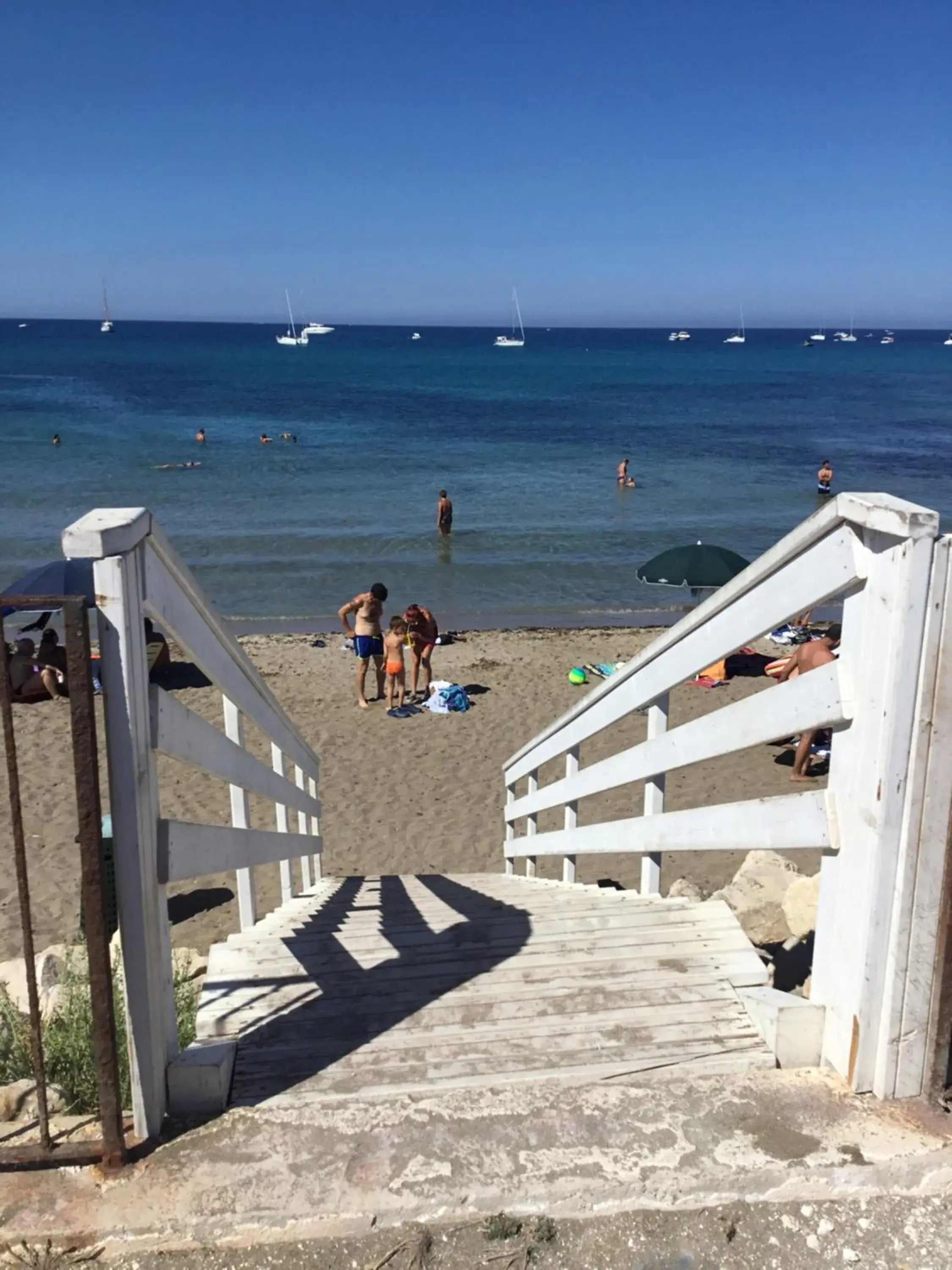 Beach in Hotel Vittorio