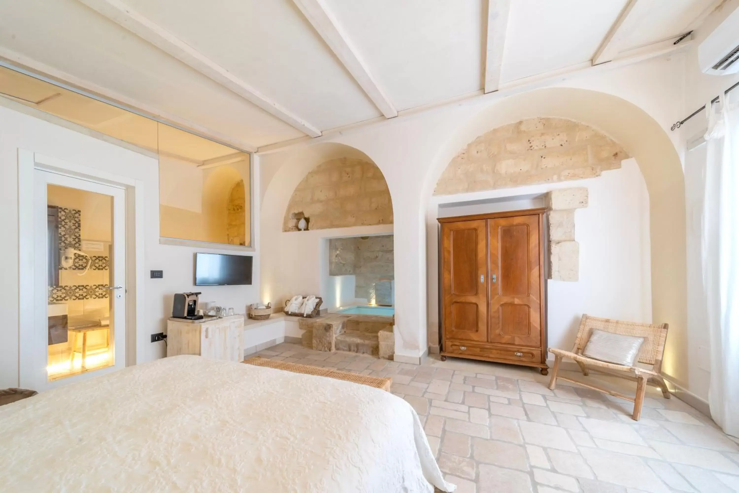 Bedroom in Masseria dei Monaci