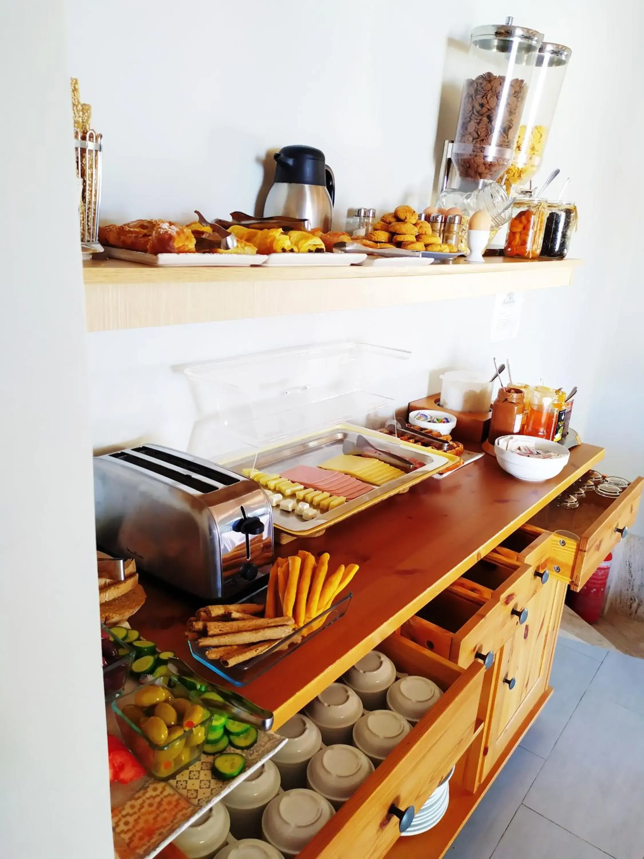 Continental breakfast, Food in Dimitra Boutique Hotel